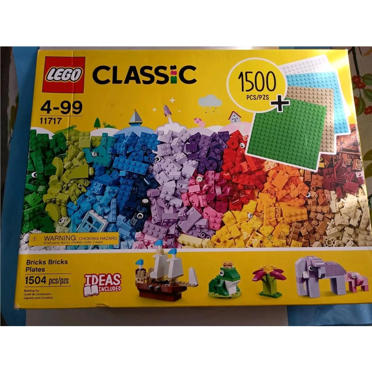 Lego Set Model 11717 Classic 1504 Pieces