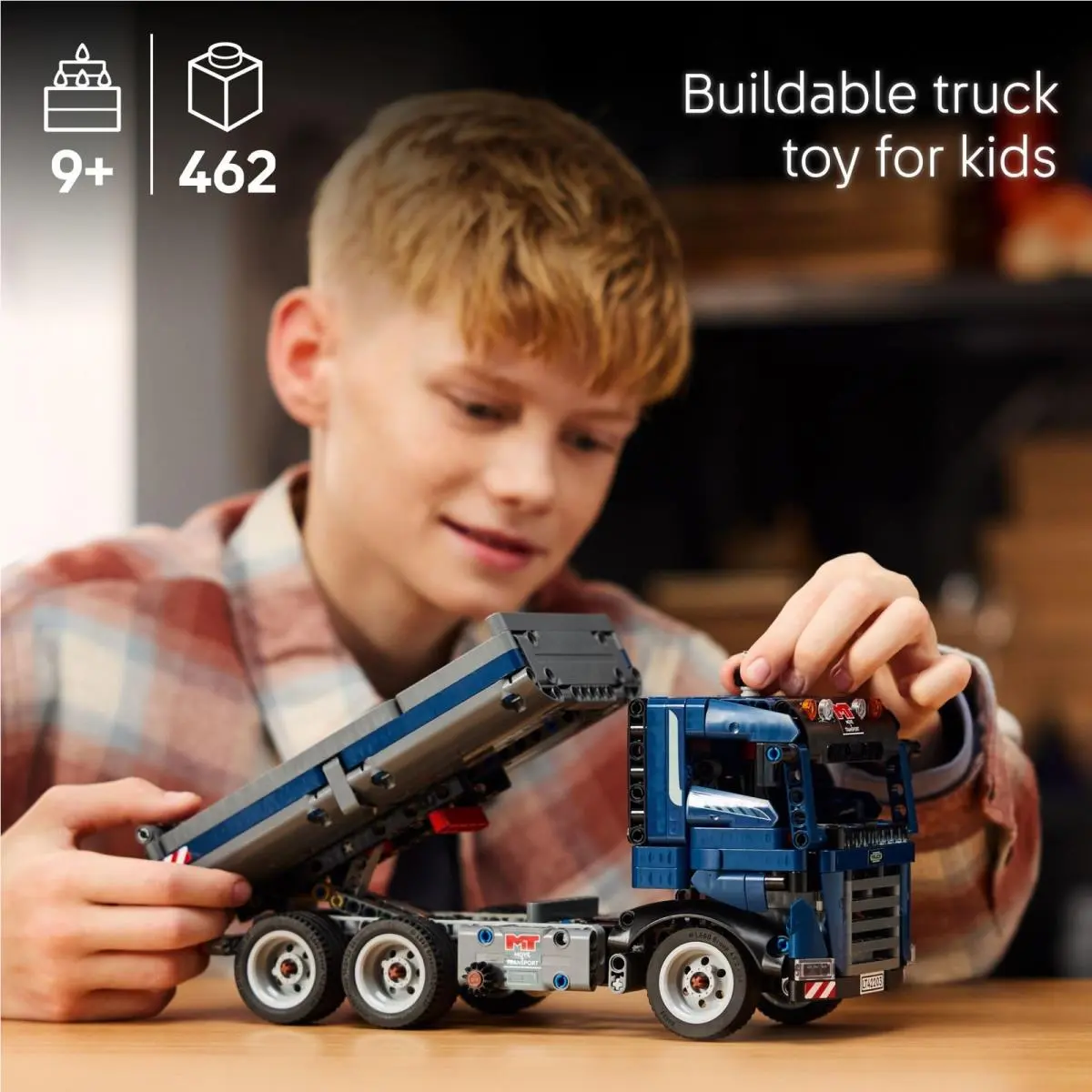 Lego Technic Tipping Dump Truck Building Toy 42203 - Construction Toy For Kids