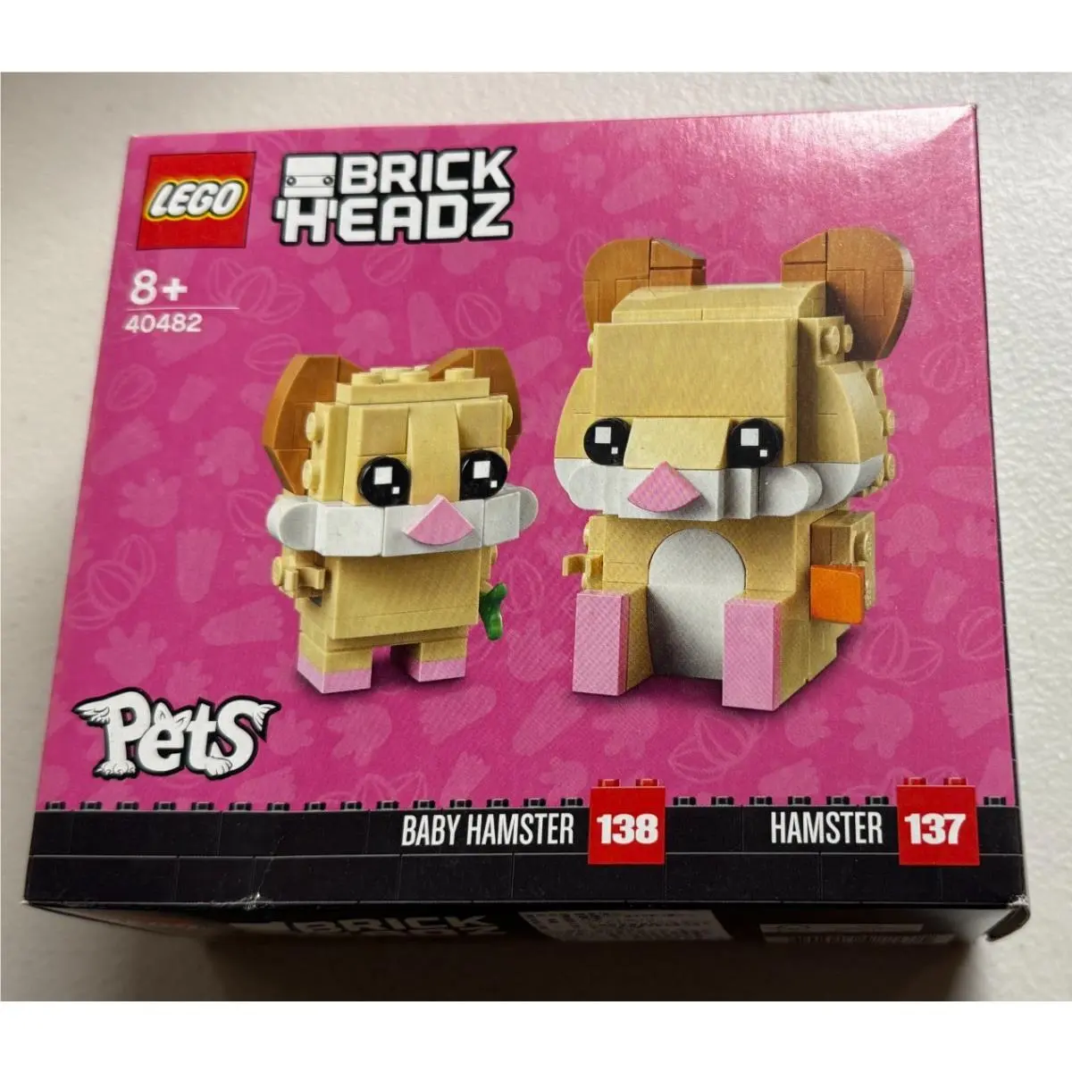 Lego 40482 Brickheadz Hamster Baby Hamster Building Set
