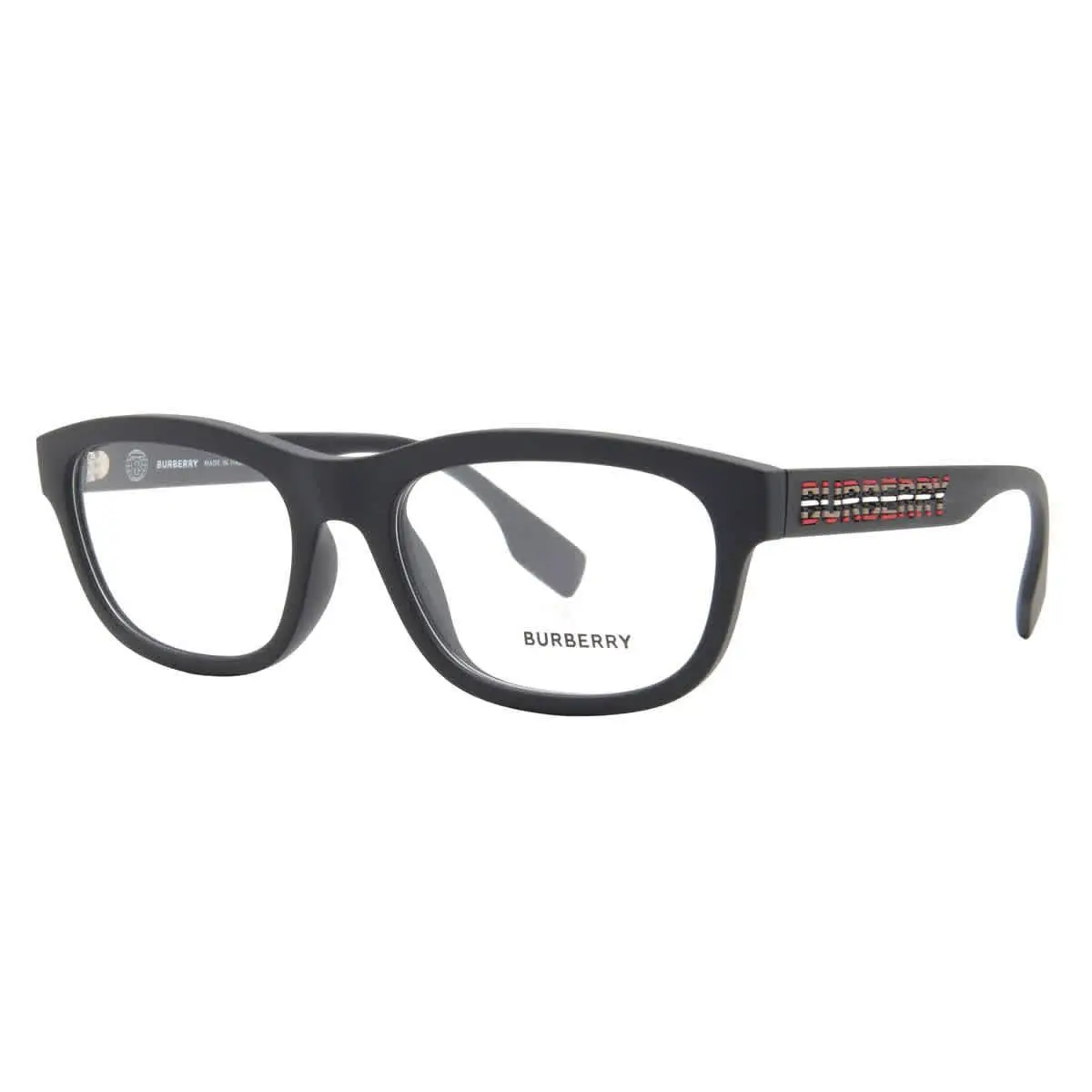 Burberry Demo Oval Men`s Eyeglasses BE2385U 3464 56 BE2385U 3464 56