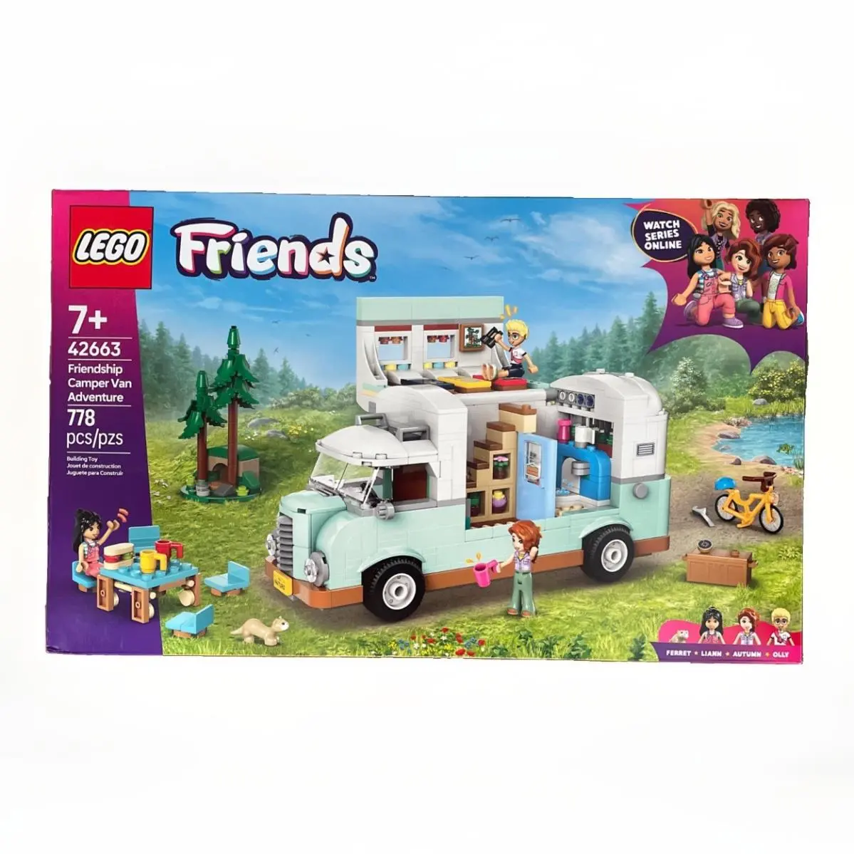 Lego Friends Friendship Camper Van Adventure Building Set 42663