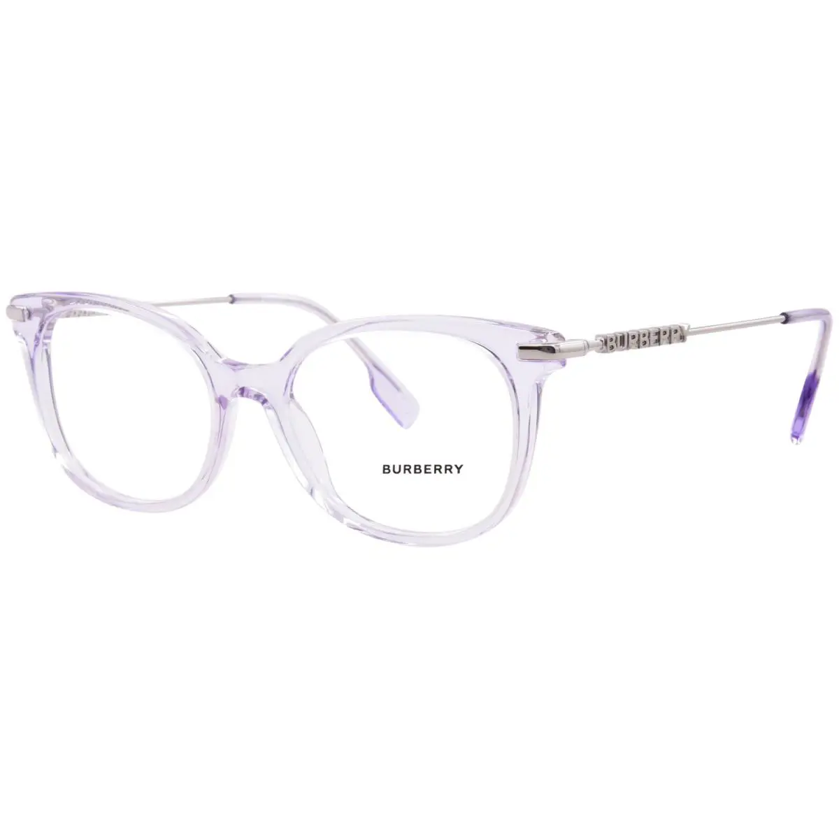 Burberry BE2391 4095 Eyeglasses Frame Women`s Lilac Full Rim Square Shape 51mm