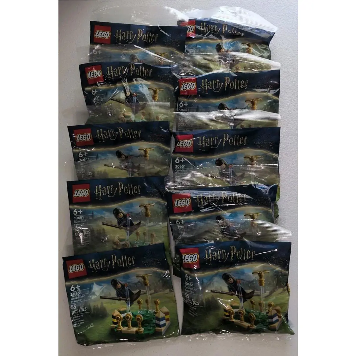 Lego Harry Potter 10 Sets Polybags: Quidditch Practice 30651 All