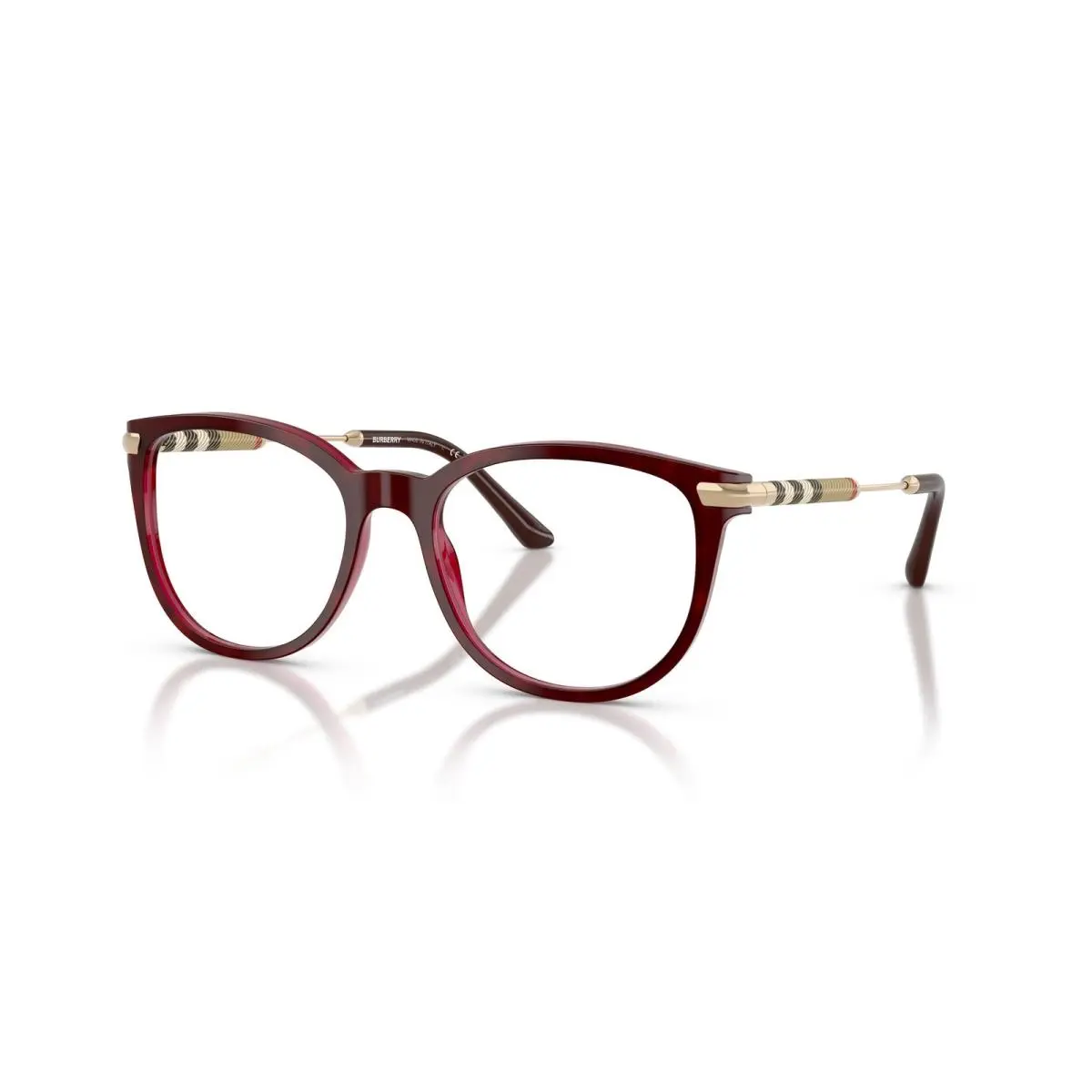 2255Q Eyeglasses 3657 Havana by Burberry