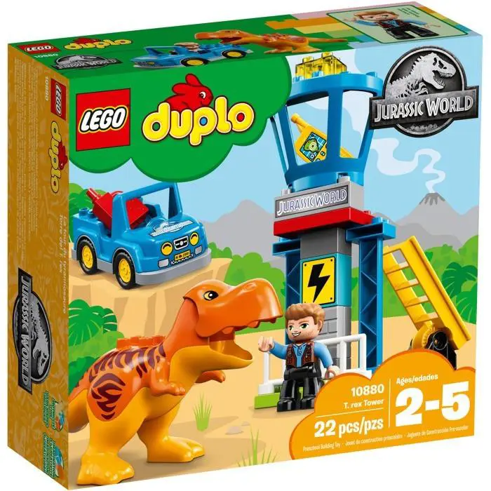 Lego Duplo T. Rex Tower 10880 22 Pcs Retired