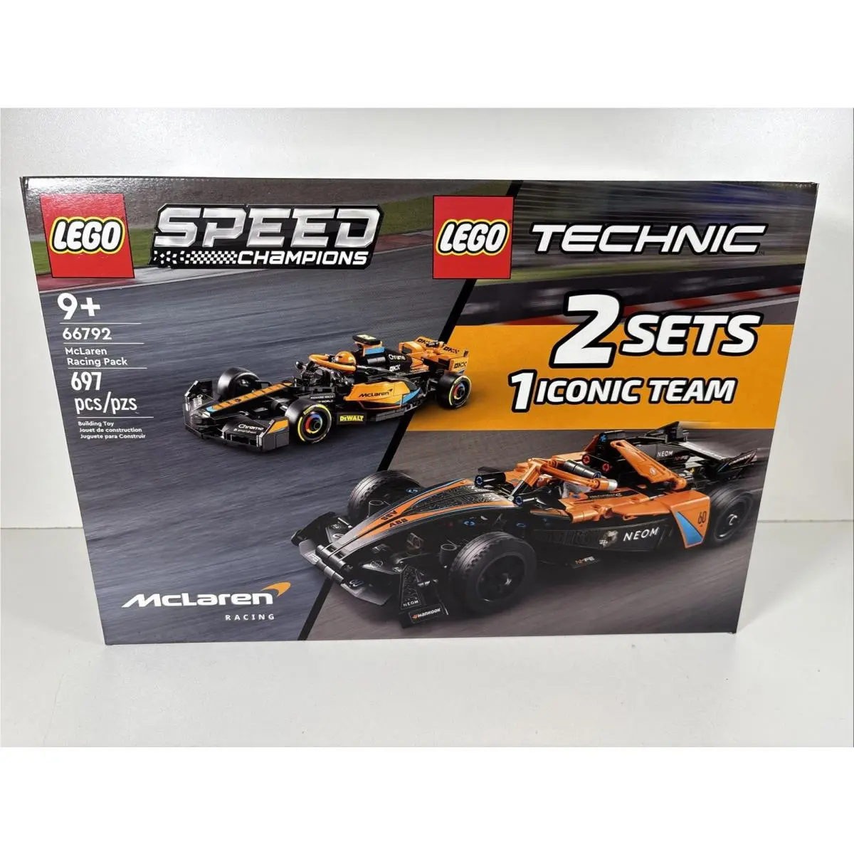Lego Technic Speed Champions Mclaren Racing Pack 66792