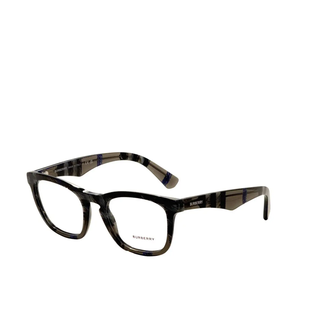 Burberry Demo Square Men`s Eyeglasses BE2417 4147 53 BE2417 4147 53