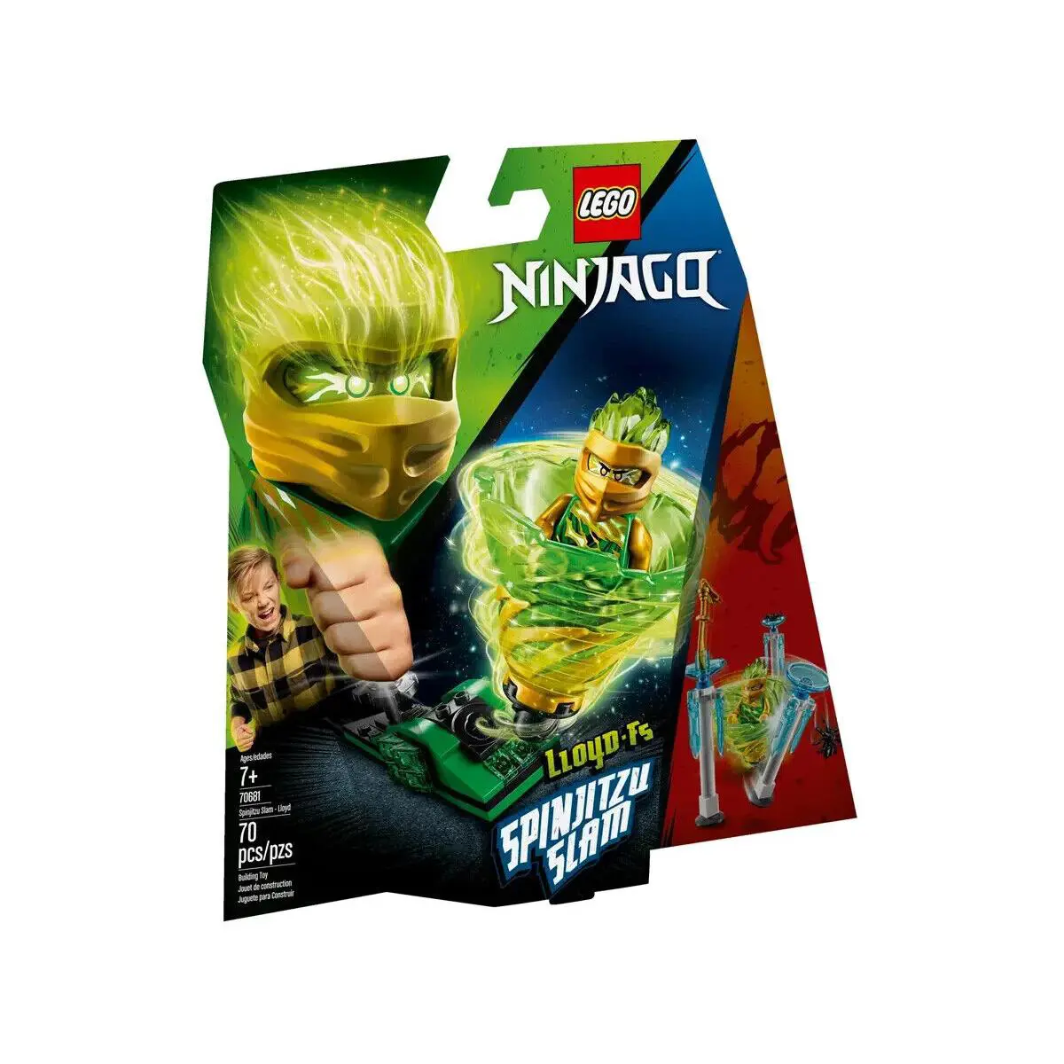 Lego Spinjitzu Slam - Lloyd 70681 Ninjago Minifigure Building Set