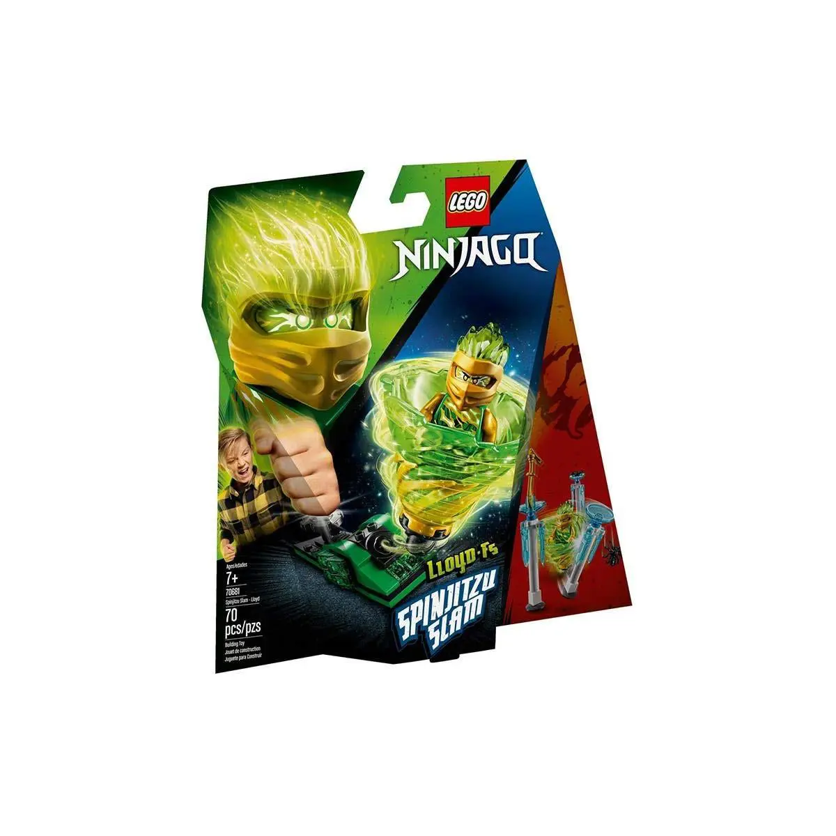 Lego Ninjago Spinjitzu Slam Lloyd 70681