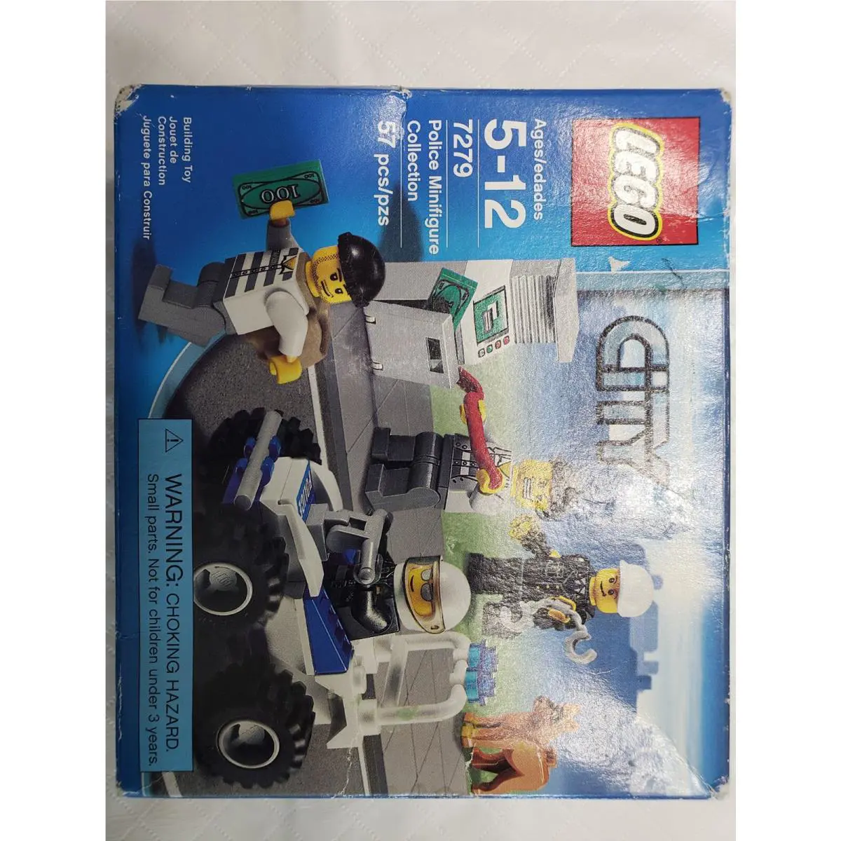 Lego City: Police Minifigure Collection 7279 See Box Condition Retired