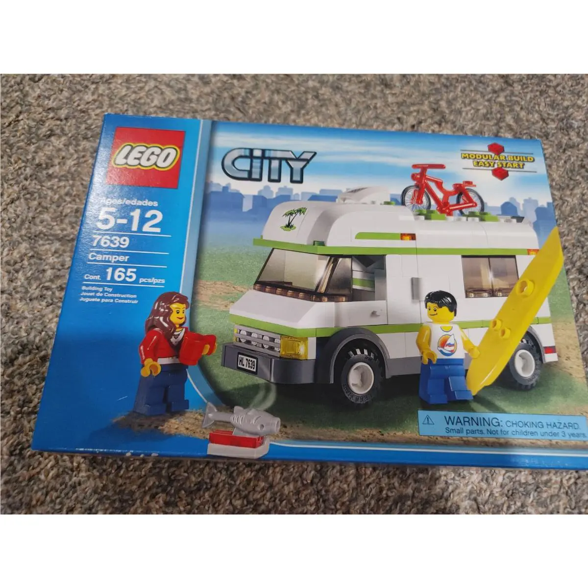 Lego City Camper Nisb 7639