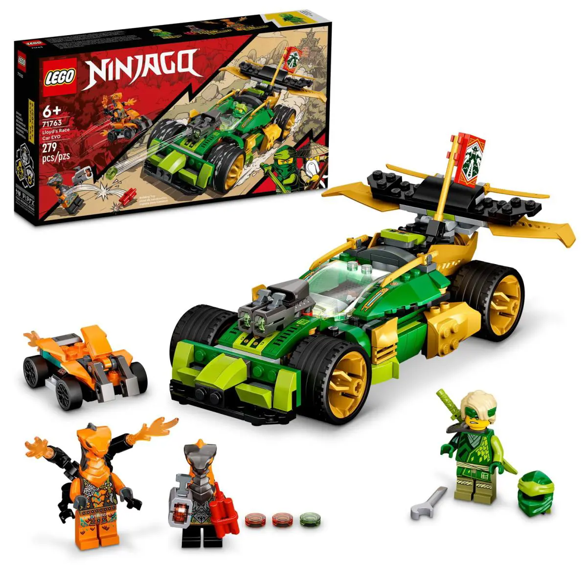 Lego Ninjago Lloyd`s Race Car Evo 71763