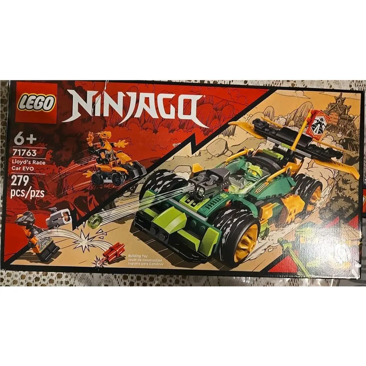 Lego Ninjago: Lloyd’s Race Car Evo 71763