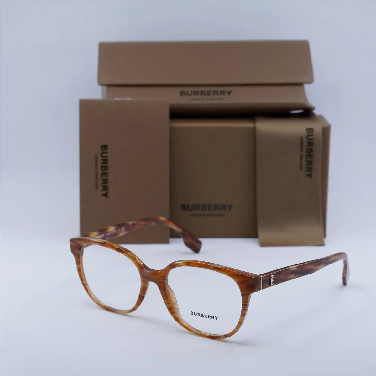 Burberry BE2332 3915 Spotted Brown 52mm Eyeglasses