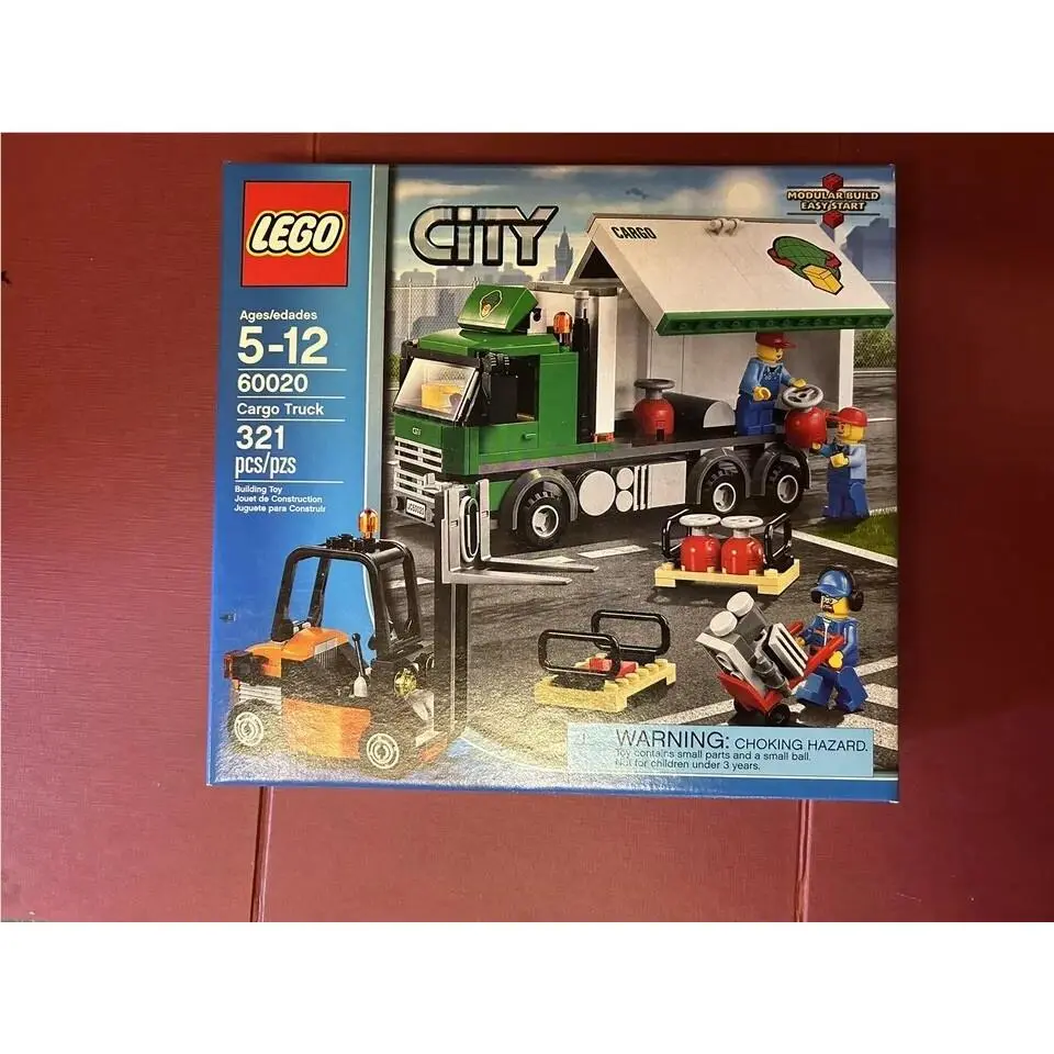 Lego City: Cargo Truck 60020 Retired Set Damage Box