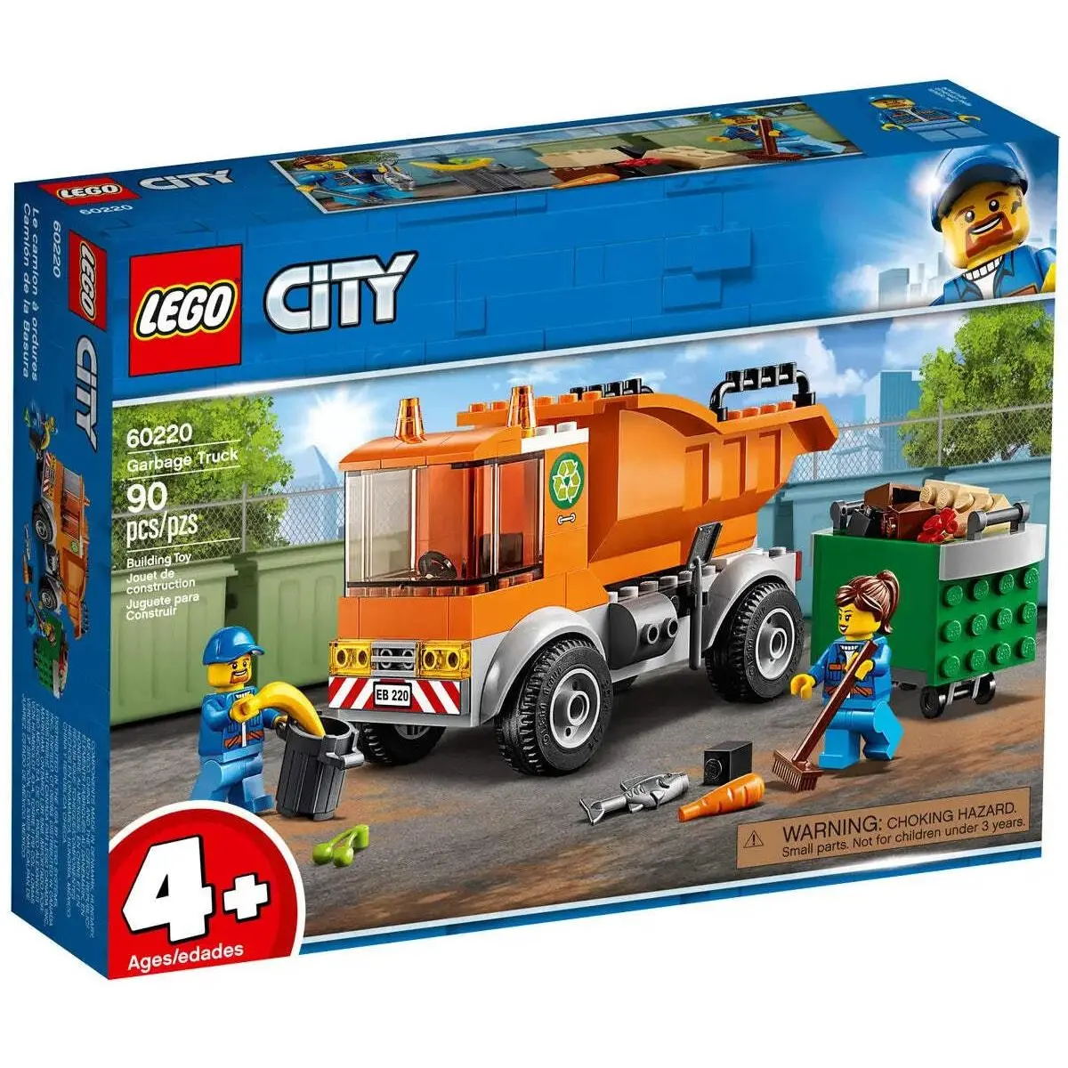 Lego City Garbage Truck Set 60220