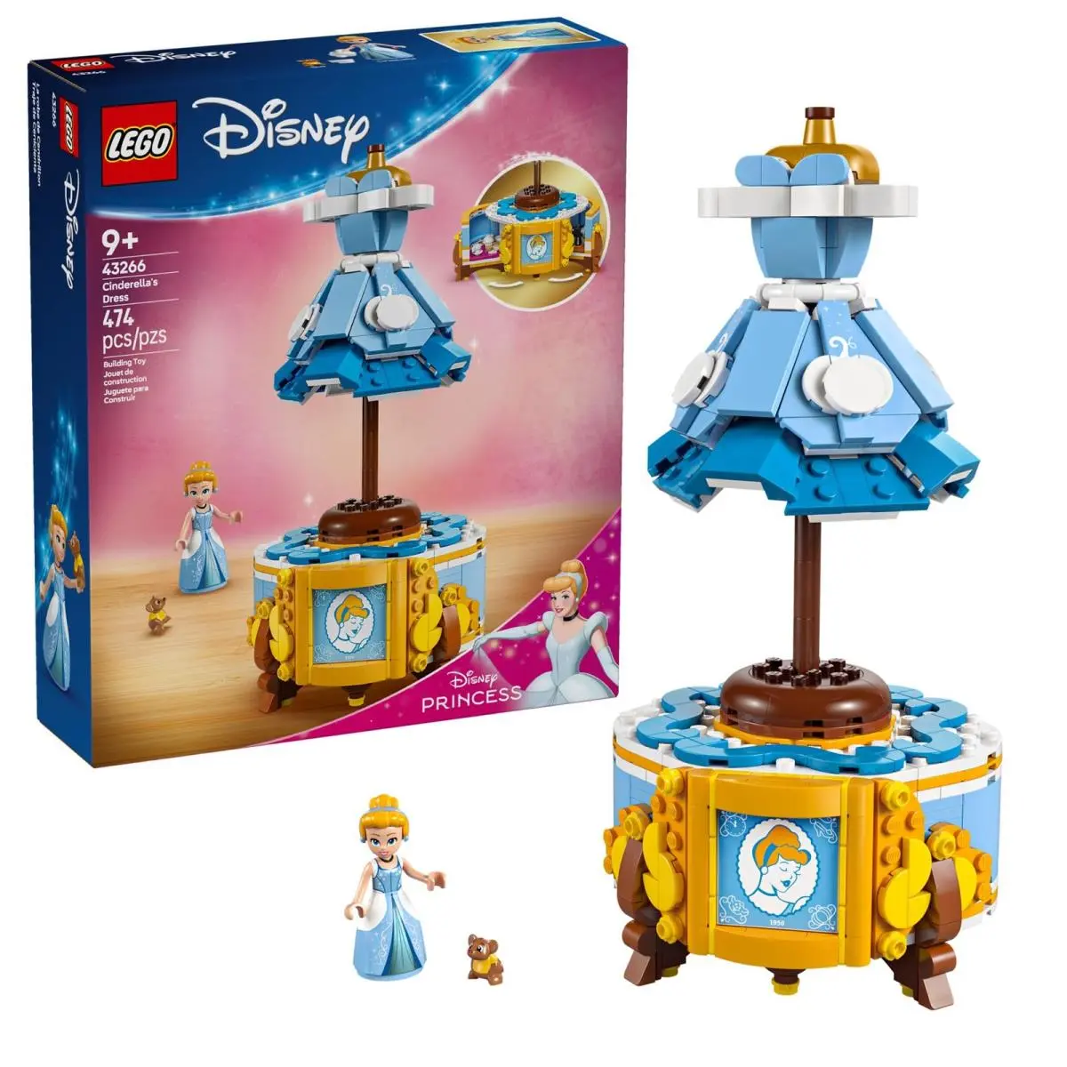 Lego Disney Princess Cinderella’s Dress 43266