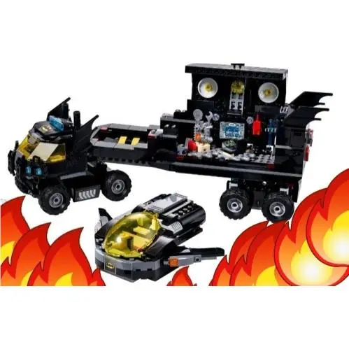 Lego Batman Movie Mobile Bat Base Truck Vehicle From 76160 1 Minifigure