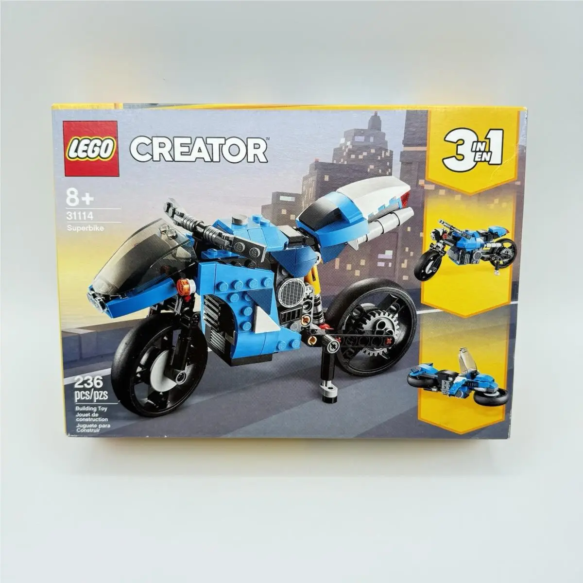 Lego Creator 31114 Superbike Retired 3 In 1 Building Set