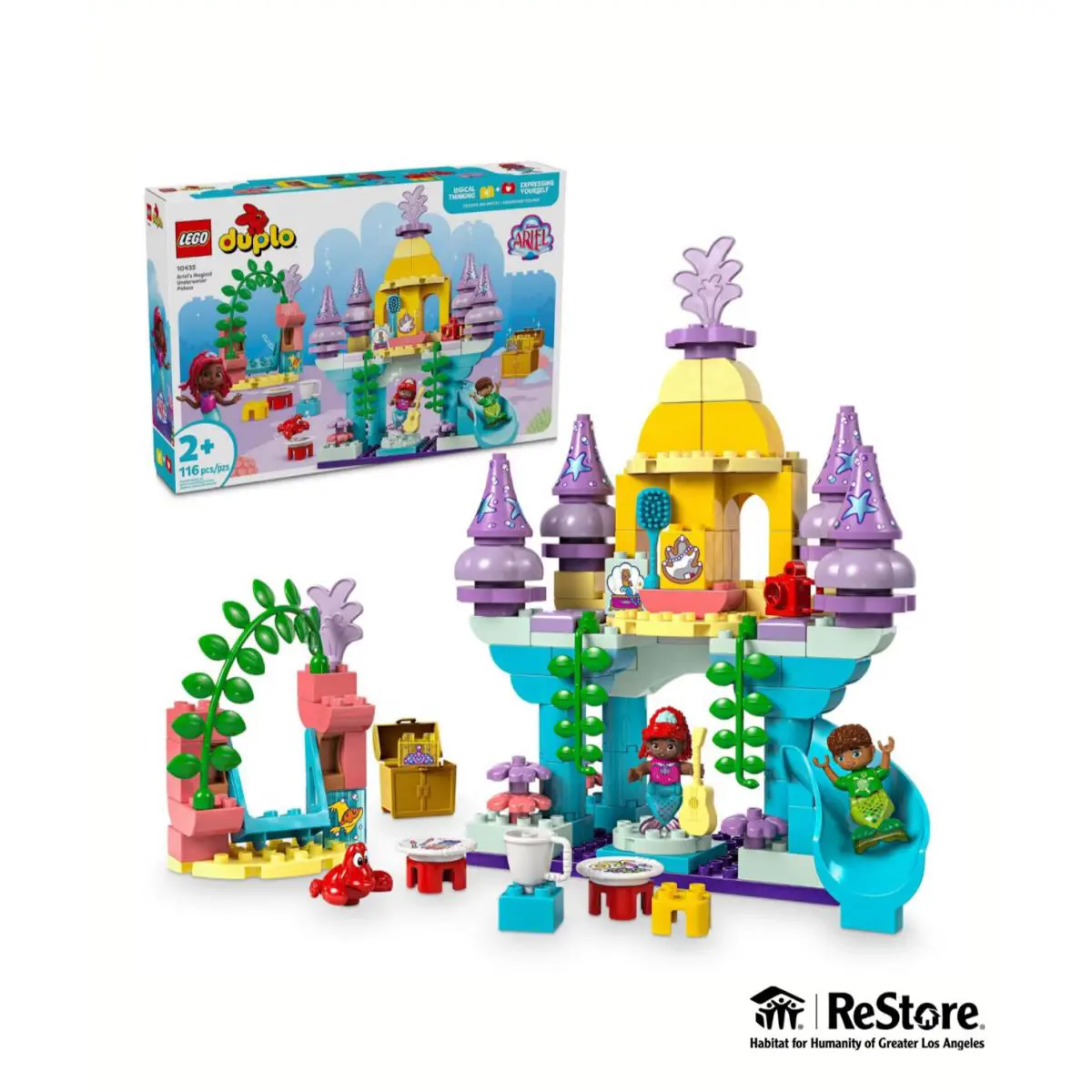 Lego Duplo Disney Ariel`s Magical Underwater Palace 10435