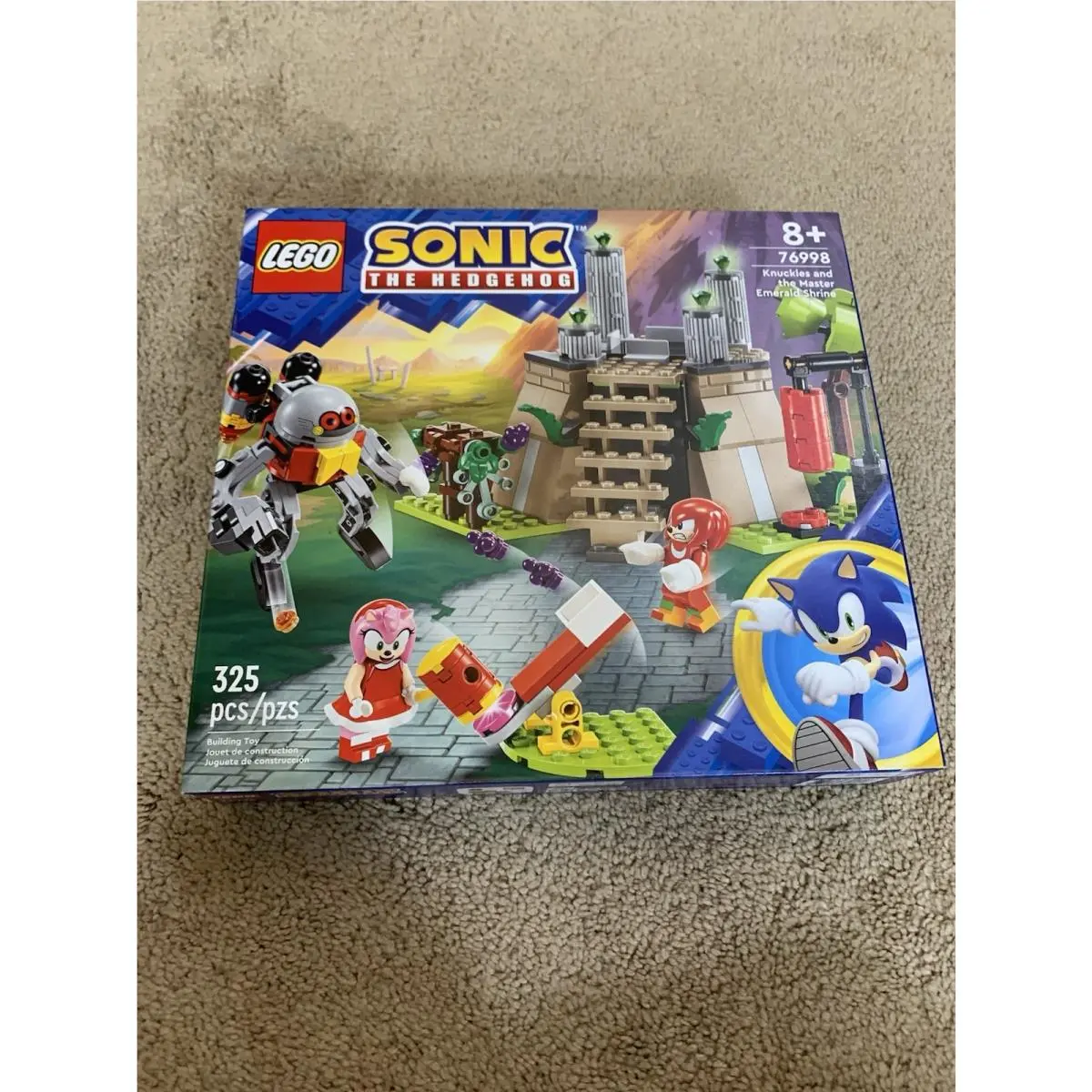 Lego Sonic The Hedgehog 76998 Knuckles` and The Master Emerald Shrine 2024