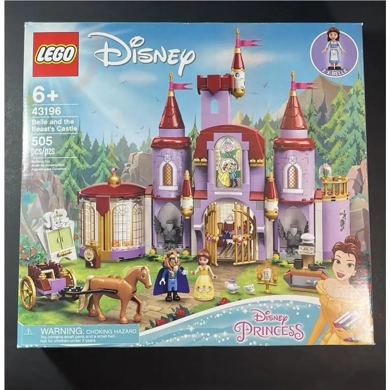 Lego Disney Set 43196 Belle and The Beast`s Castle