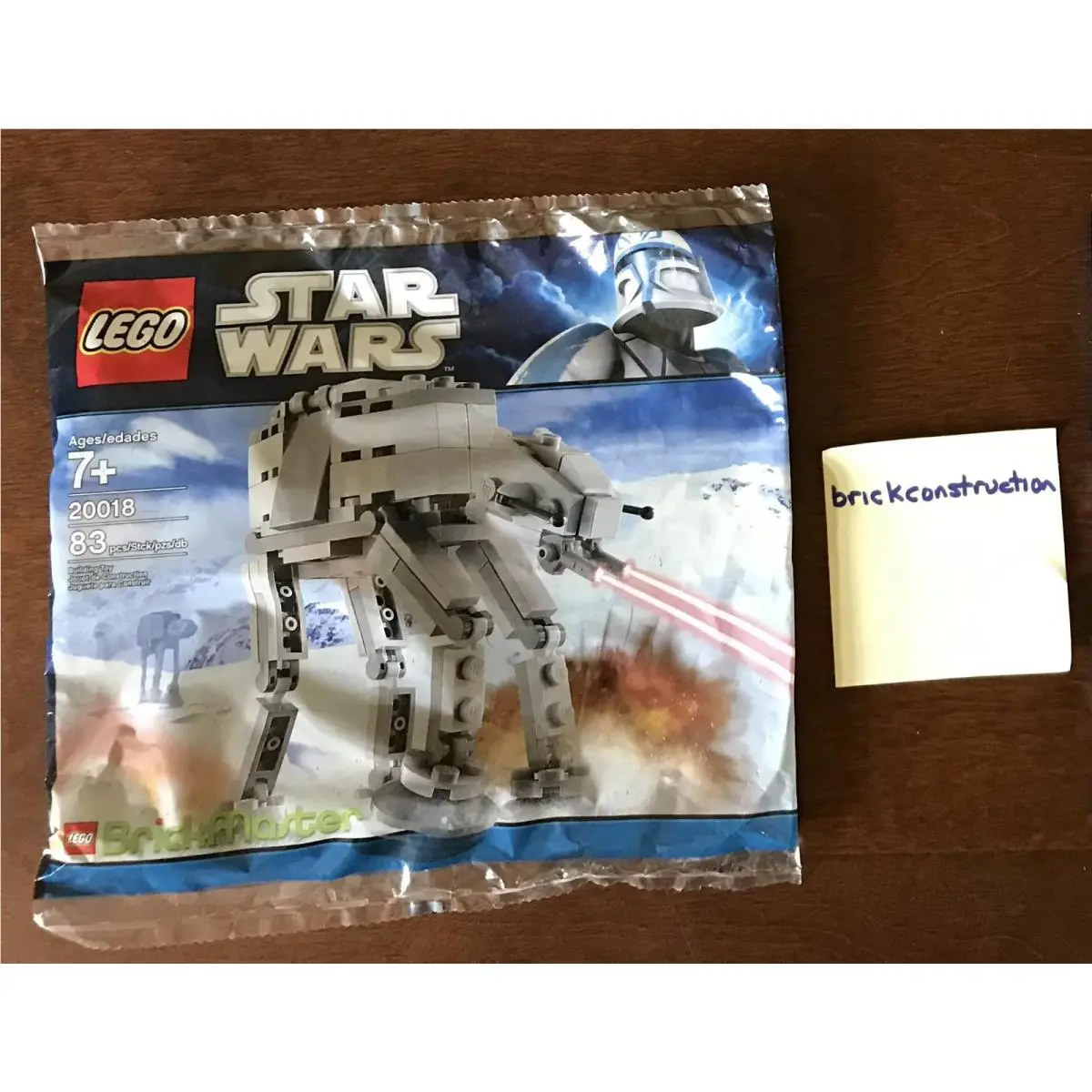 Lego Starwars 20018 Brickmaster At-at Walker Polybag Set -