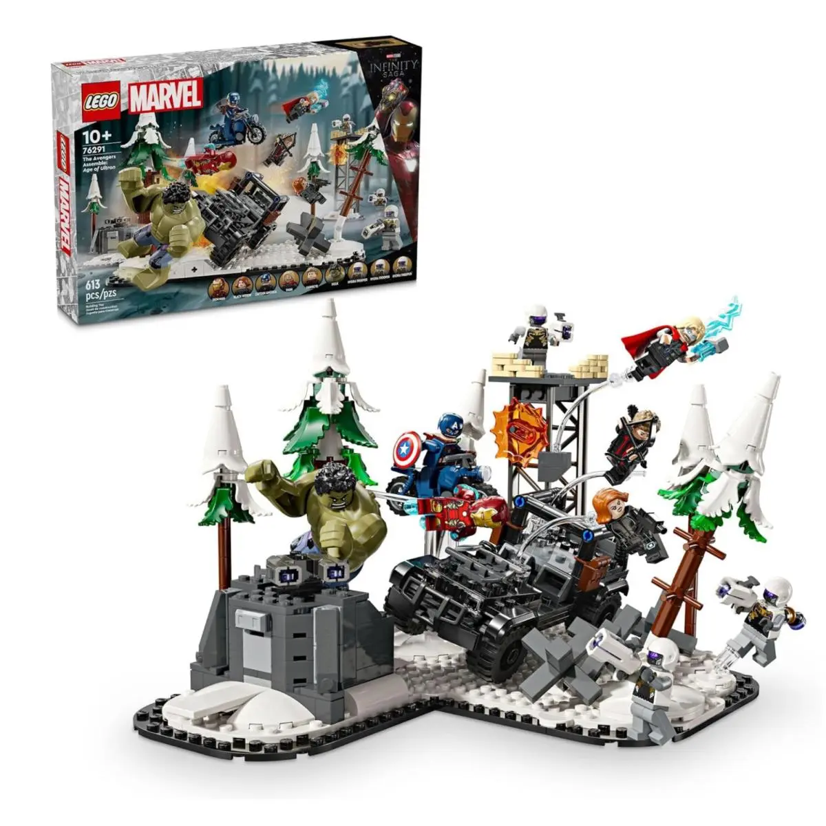 Lego 76291 -marvel - Super Heroes - Age of Ultron - The Avengers Assemble