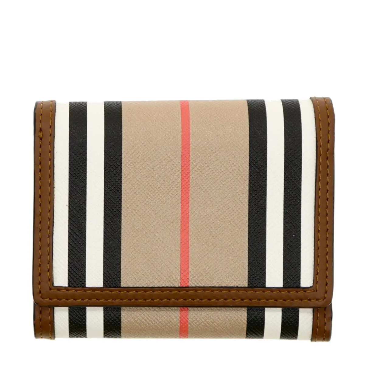 Burberry Lancaster Trifold Wallet Icon Stripe