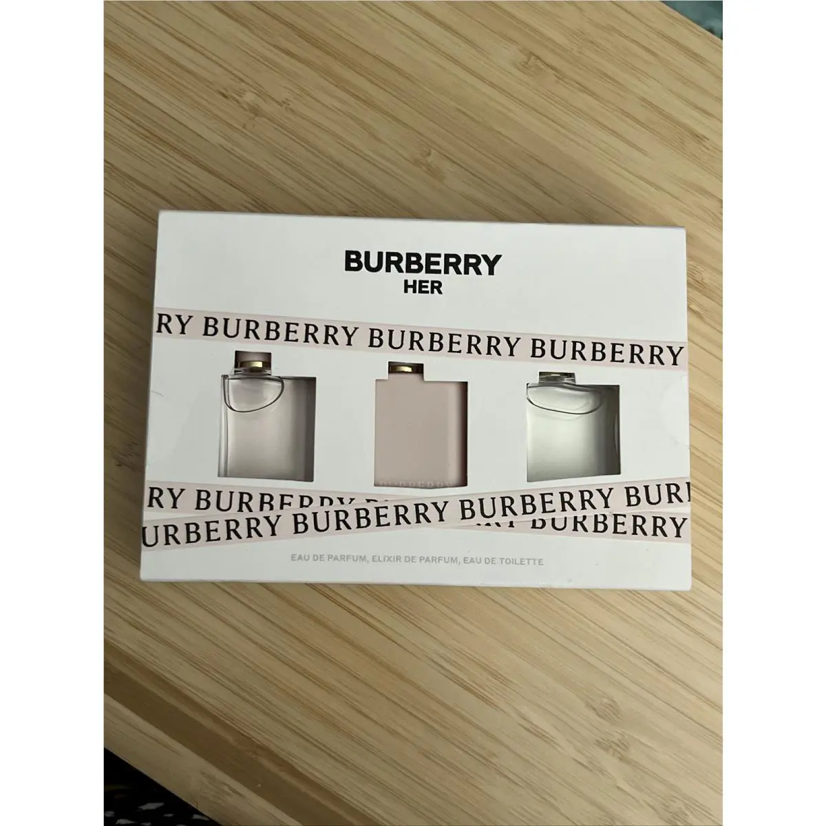 Burberry Her Eau DE Parfum Elixir DE Parfum Eau DE Toilette 0.16 Oz. X 3