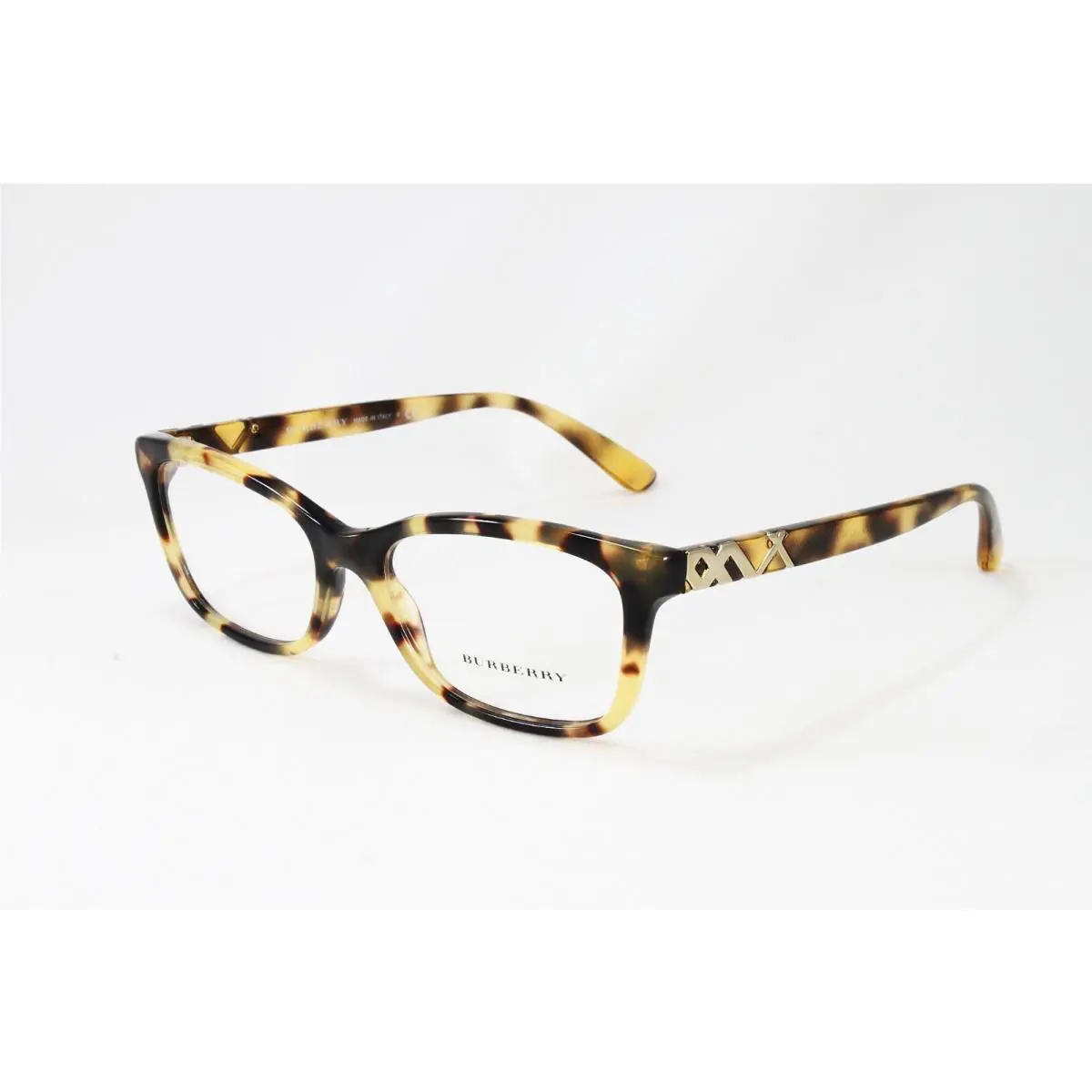 Burberry BE2249-3278 Women`s Cat Eye Eyeglasses Light Havana 52mm