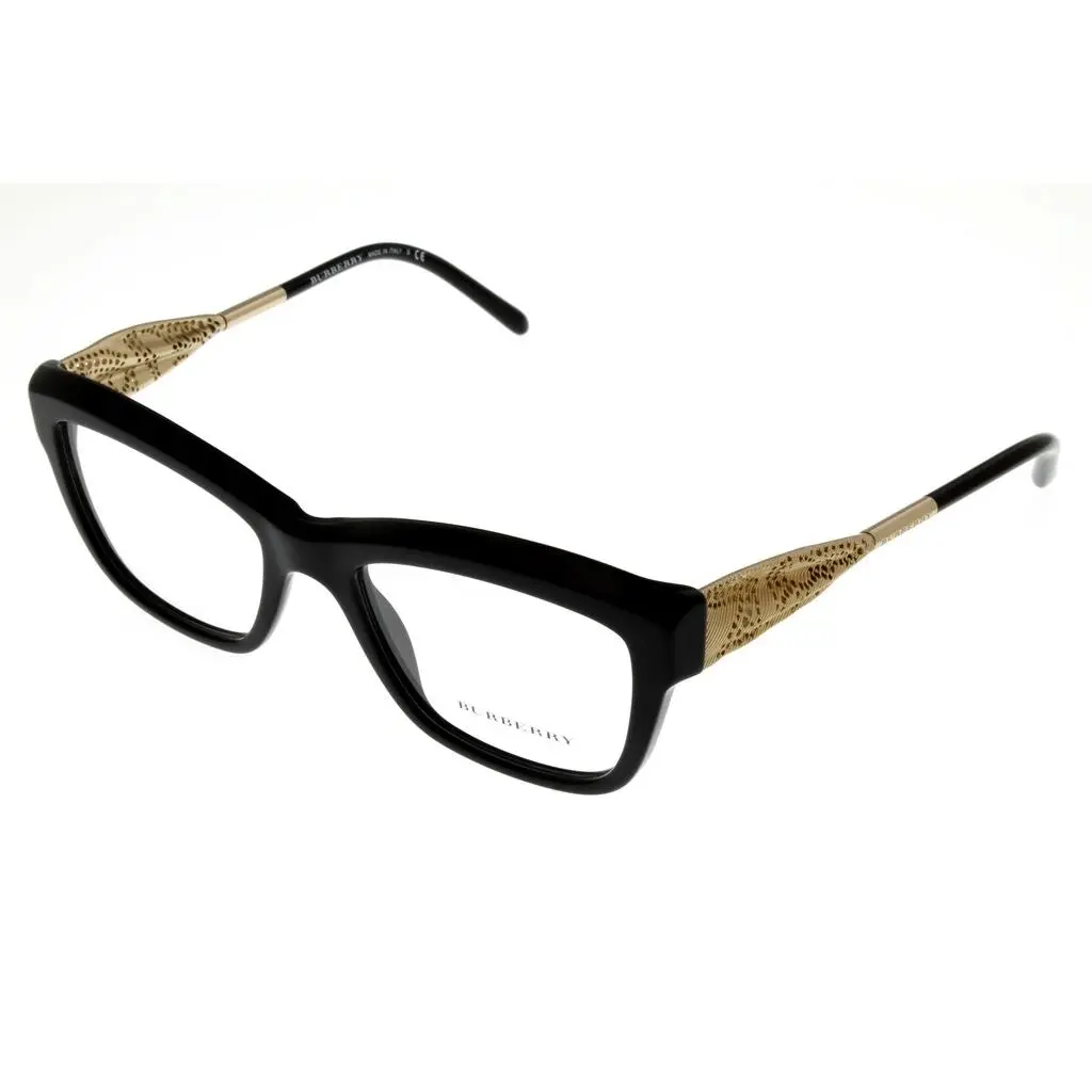 Burberry Eyewear Frame Women Black Gold BE2211 3001