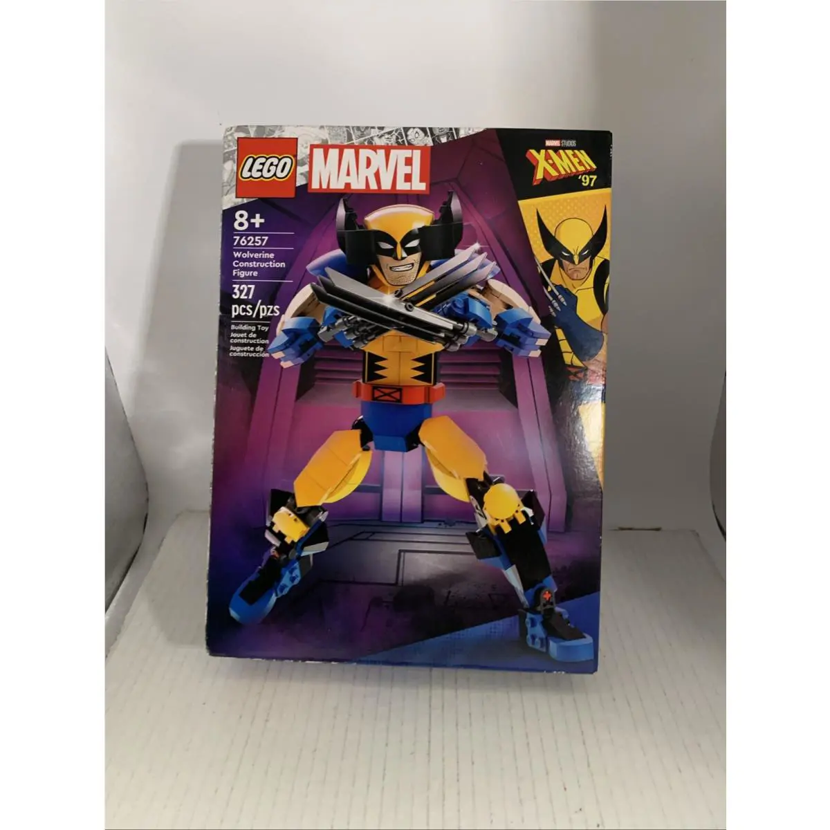 Lego Marvel X-men `97 Wolverine Construction Figure 76257 327 Pieces