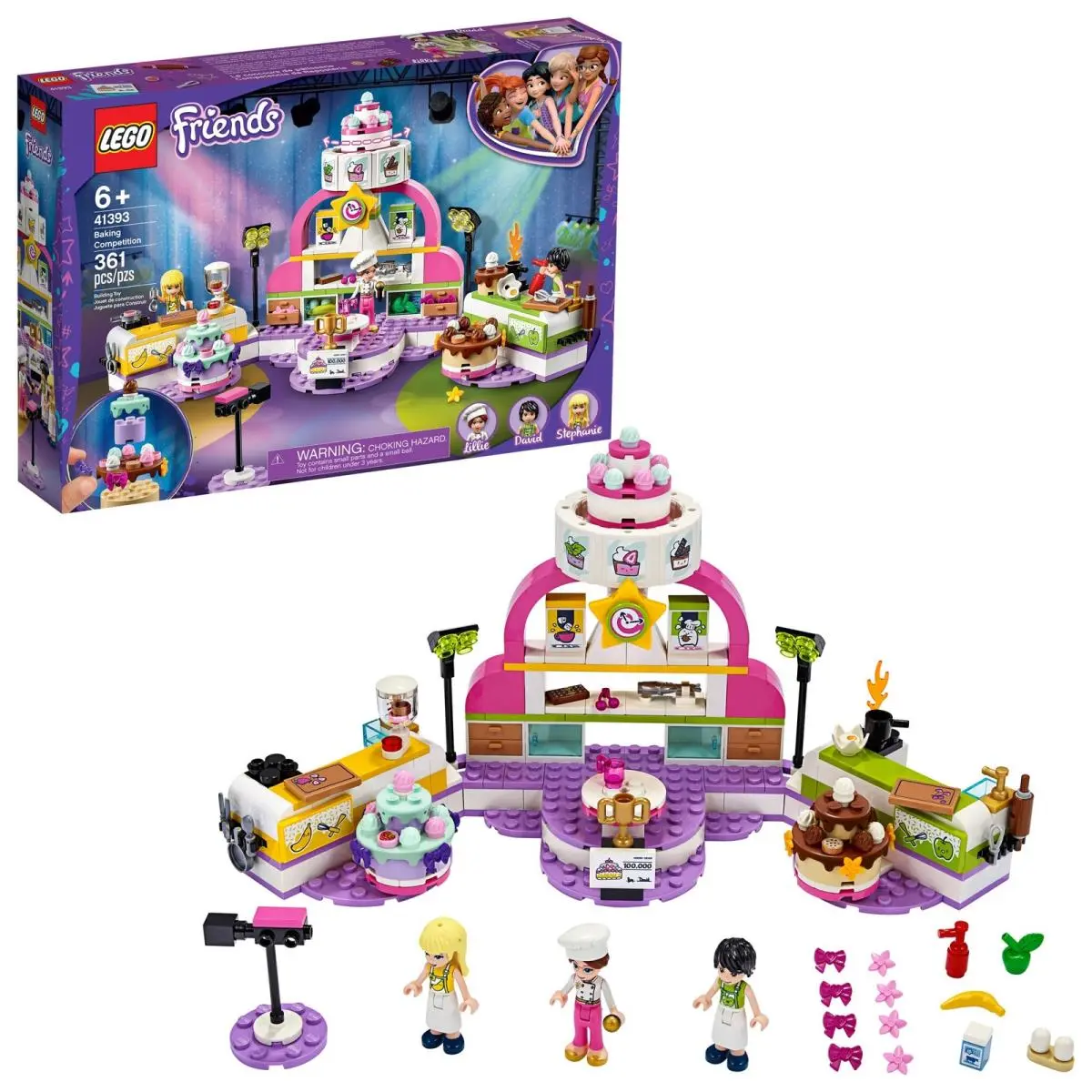 Lego Friends Baking Competition 41393 Building Kit Set