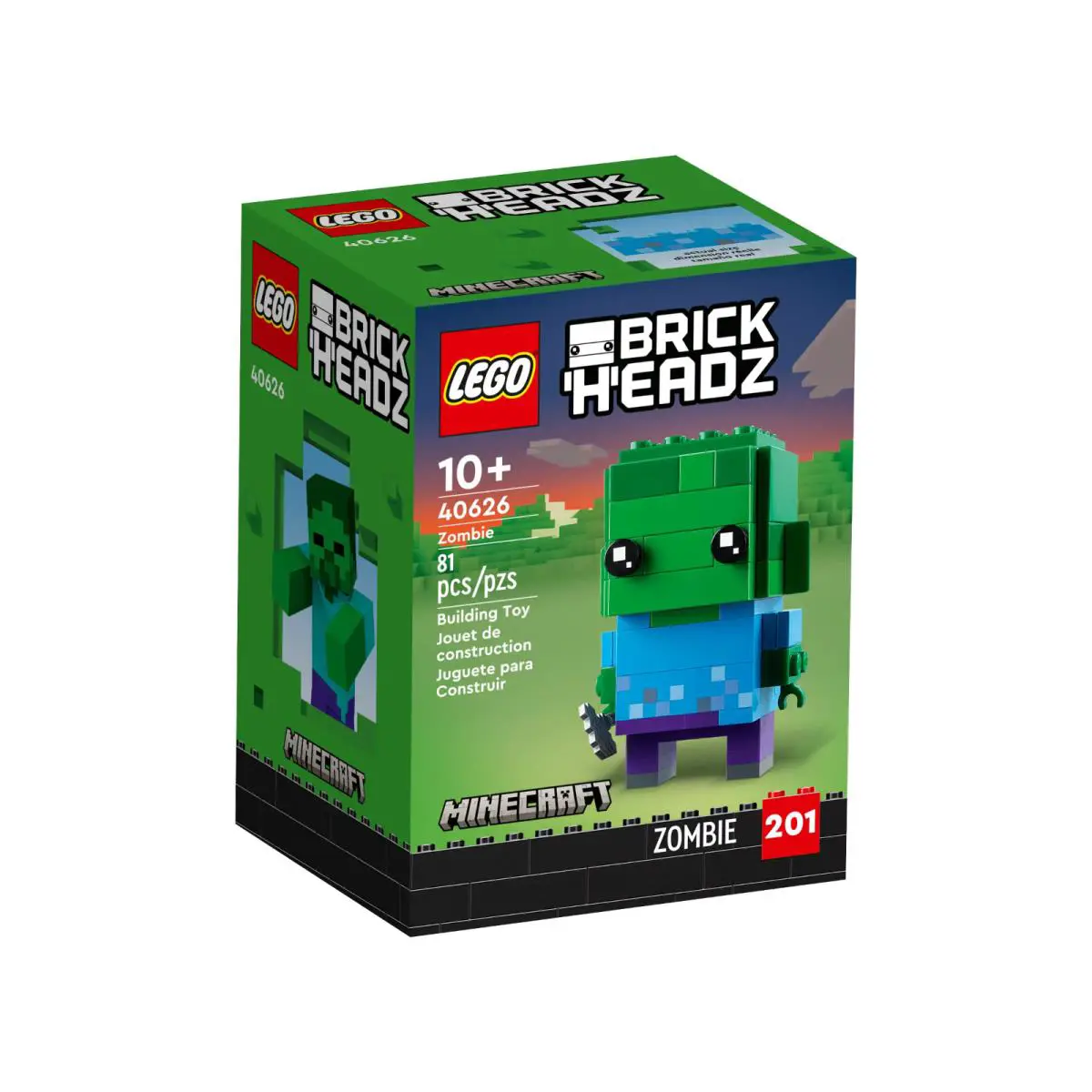 Lego Minecraft 40626 Brickheadz Zombie 201