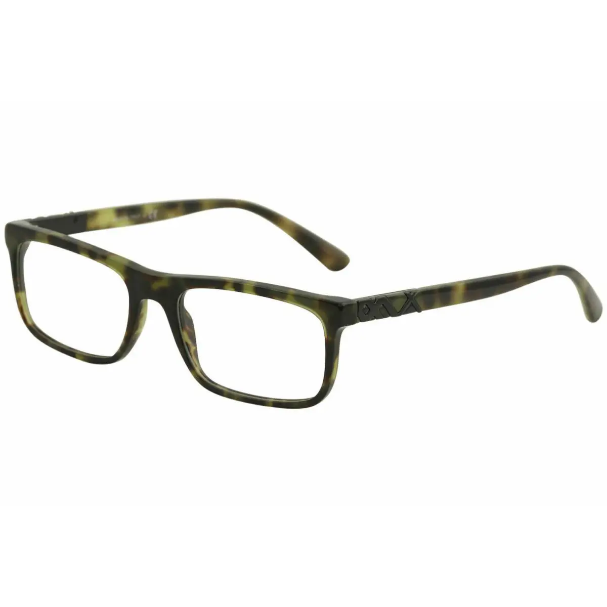 Burberry Men`s Eyeglasses BE2240 BE/2240 3280 Green Havana Optical Frame 55mm - Frame: Green