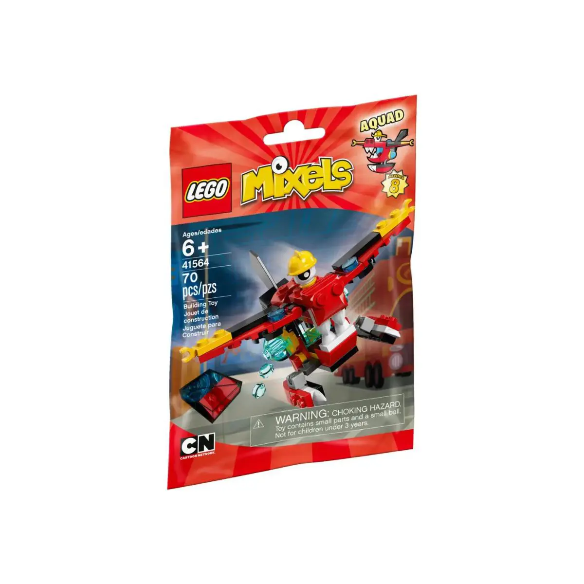Lego Aquad 41564 Mixels Minifigure Building Set - Aqua