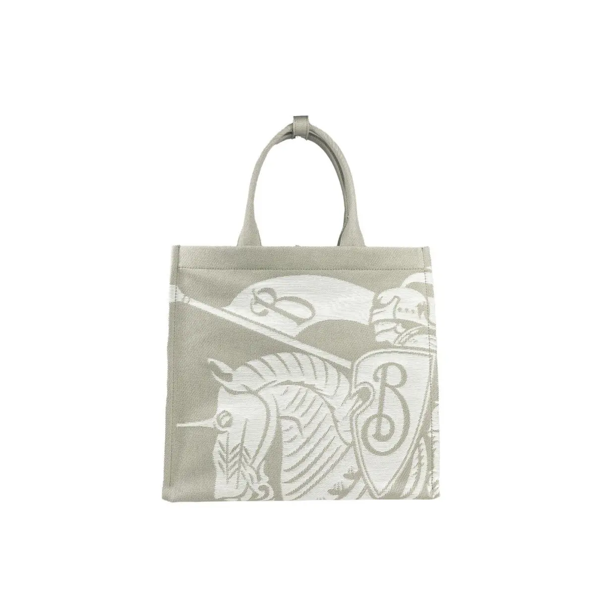 Burberry Ekd Canvas Tote Bag with Coin Pouch