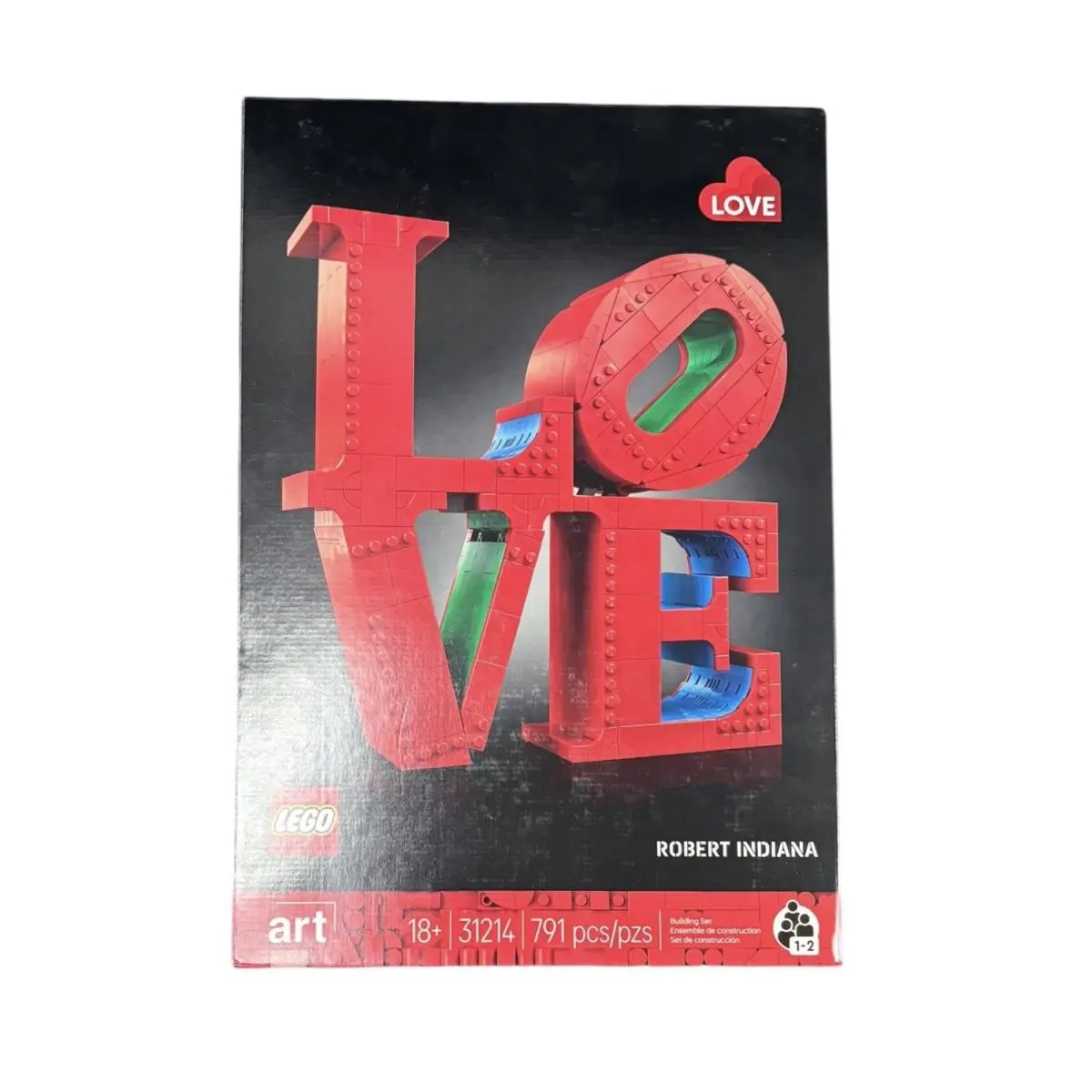 Lego Art Love Collectible Building Set 791 Pieces 31214