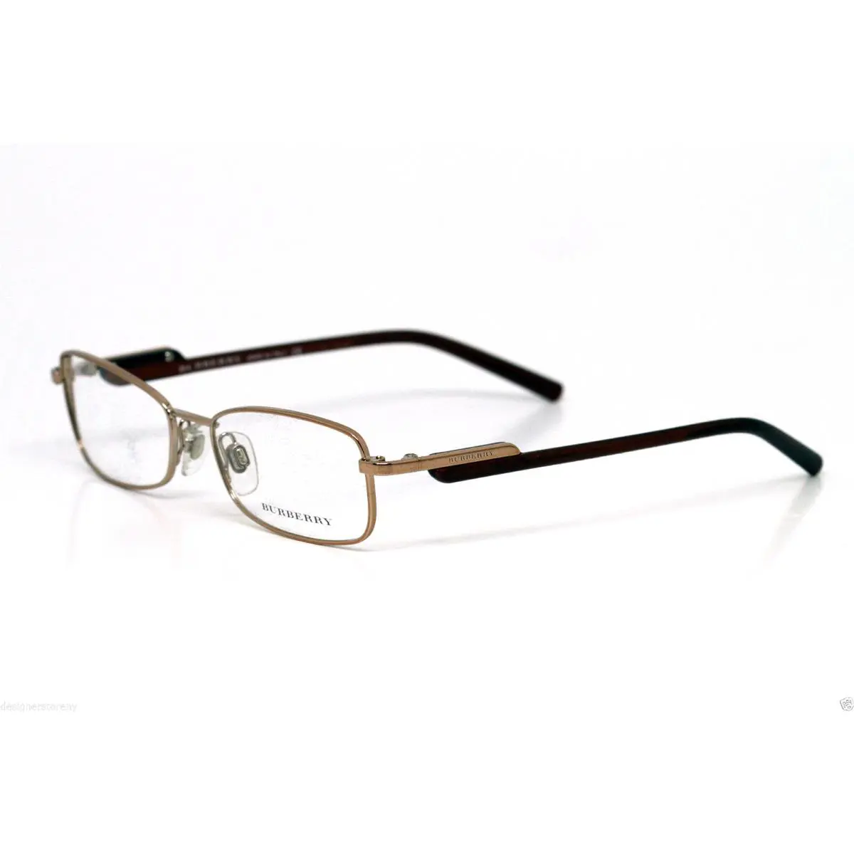 Burberry 1010 1011 Silver-brown Eyeglass Frame Eyewear 50-16-130