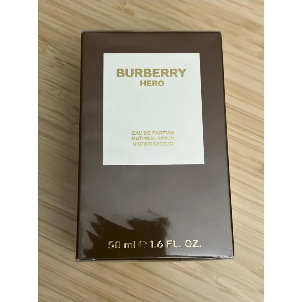 Burberry Hero Eau DE Parfum Natural Spray Vaporisateur 1.6 Fl. Oz. Masculine