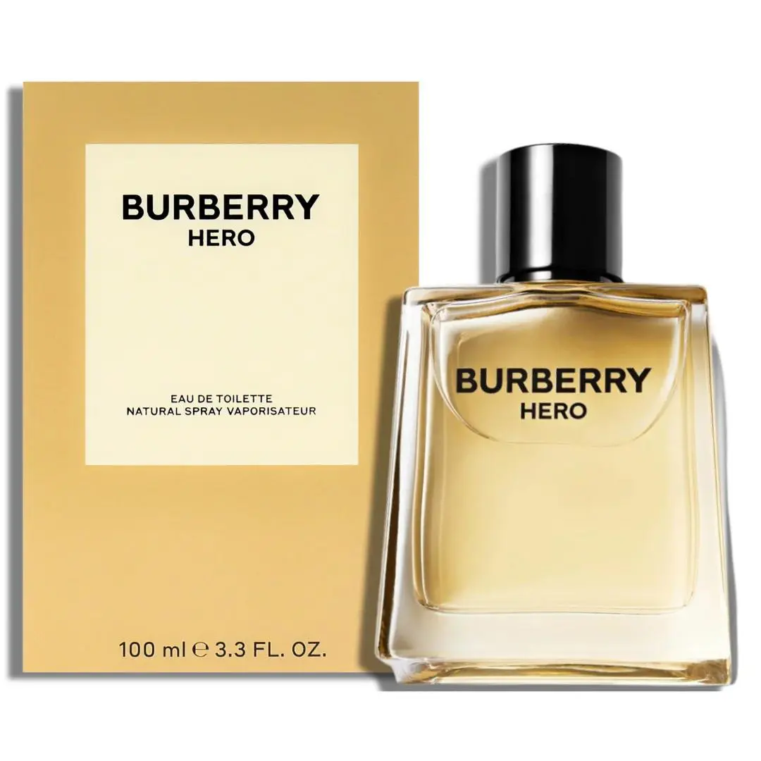 Hero by Burberry 3.3oz Edt Spray For Men Box