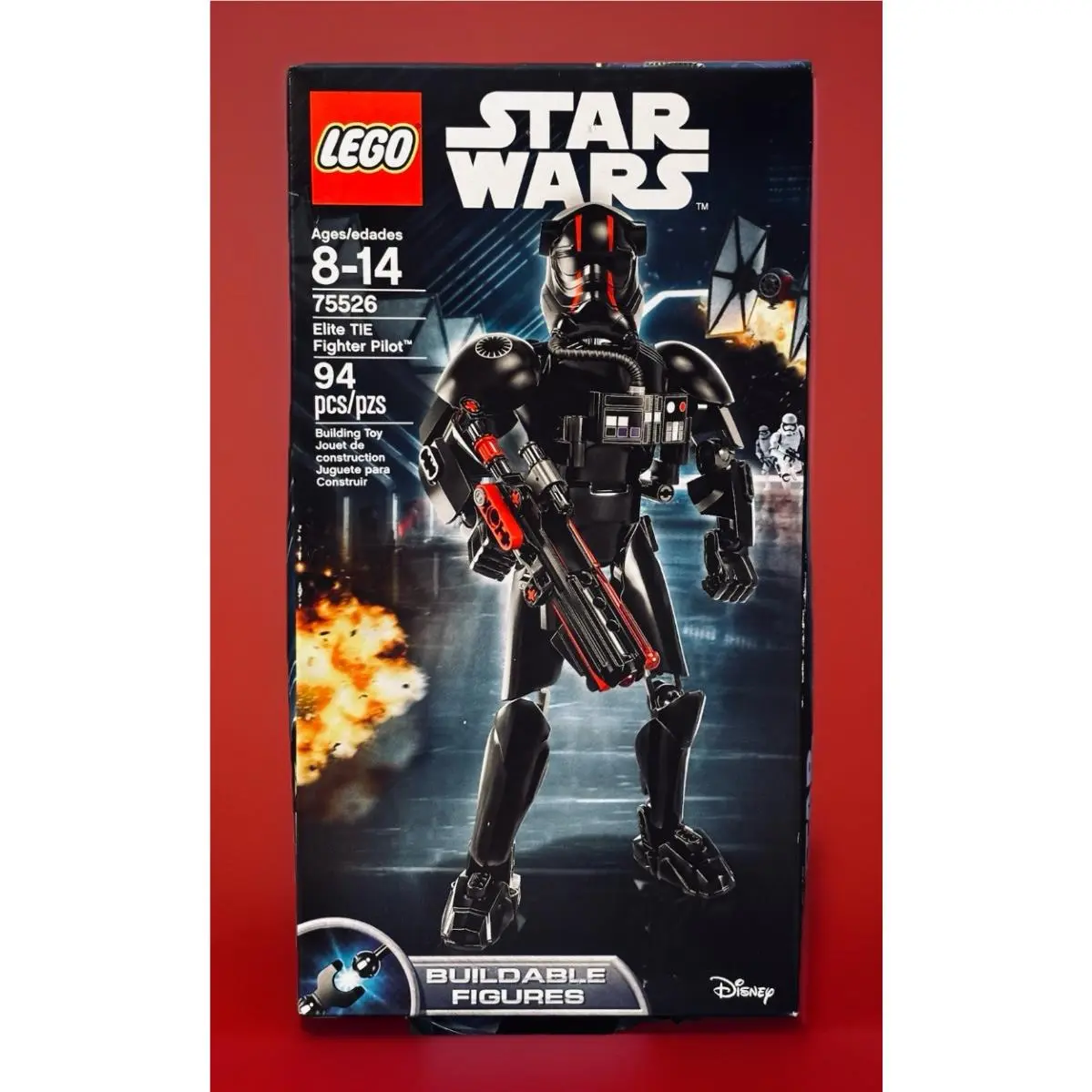 Lego Star Wars 75526 Elite Tie Fighter Pilot Buildable Figures NM