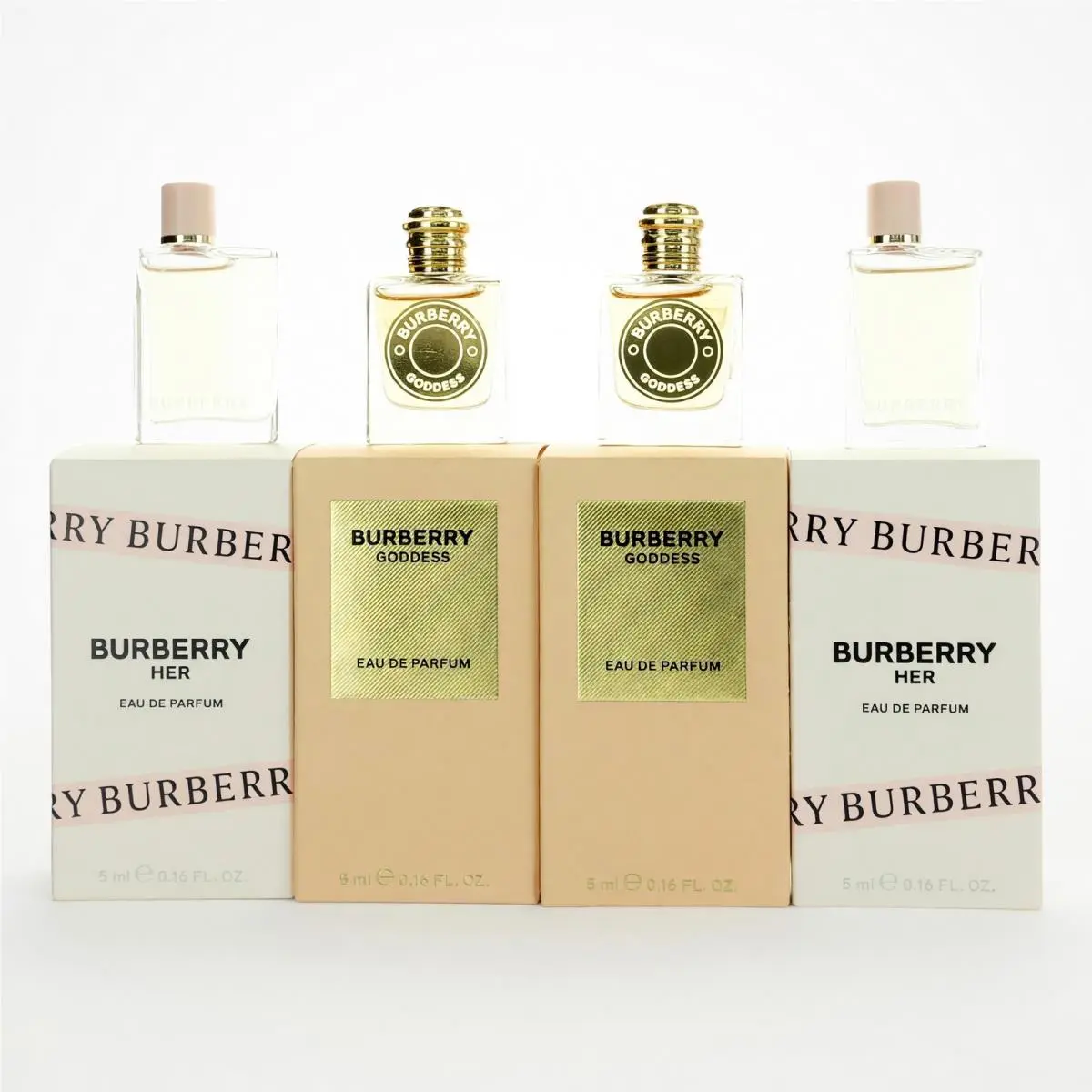 Burberry by Burberry 4 Piece Variety Gift Set For Women