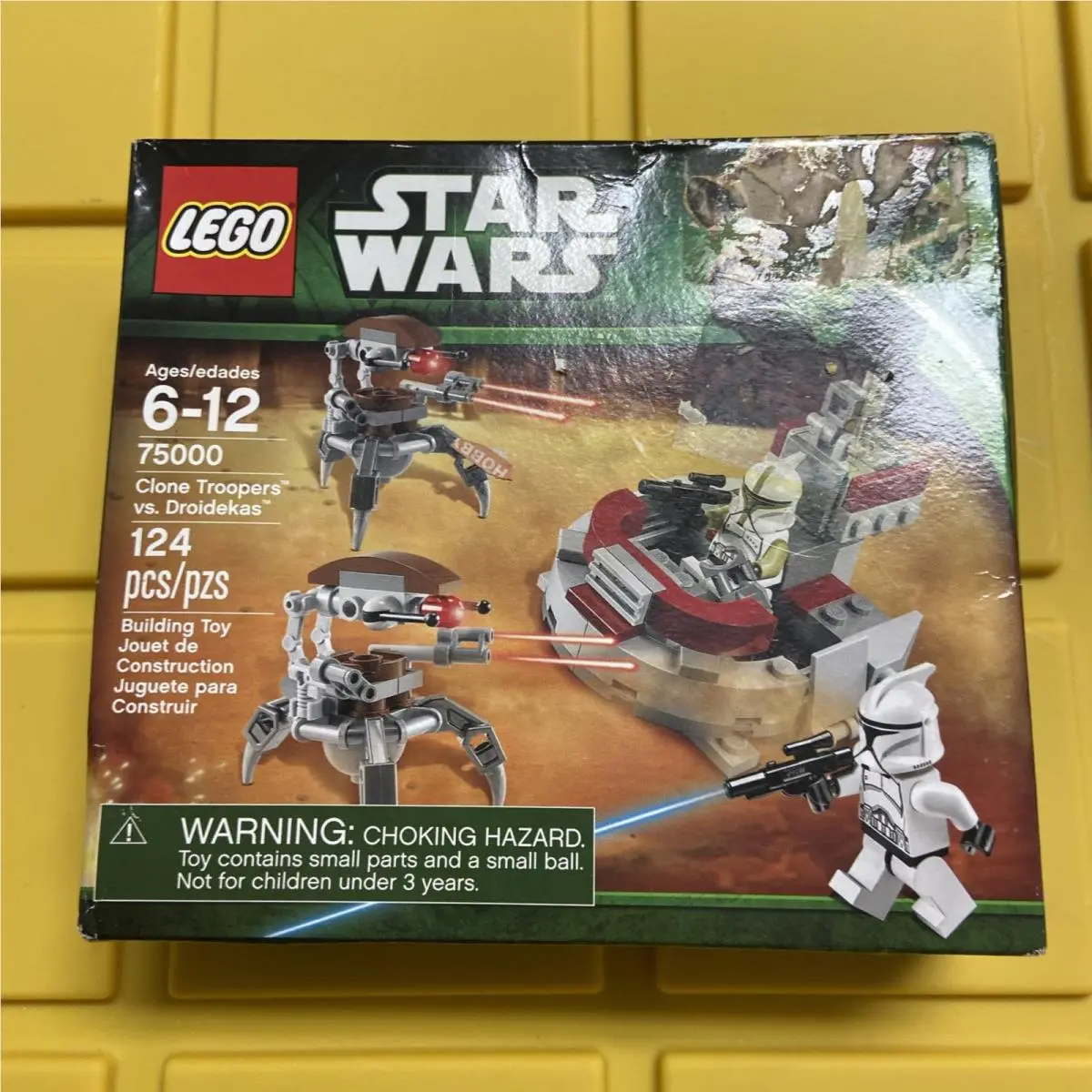 Lego Star Wars 75000 Troopers Vs. Droidekas 124 Pcs IN Box