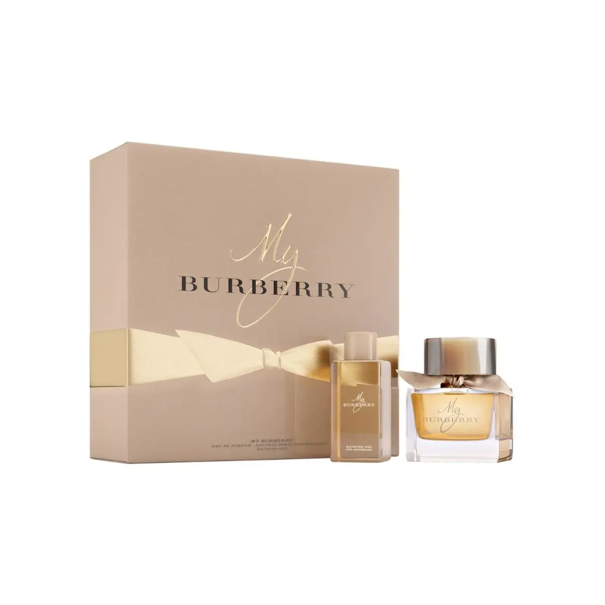 MY Burberry Set BY Burberry 1.6oz Eau DE Parfum Spray + Bathing Gel 2.8 oz