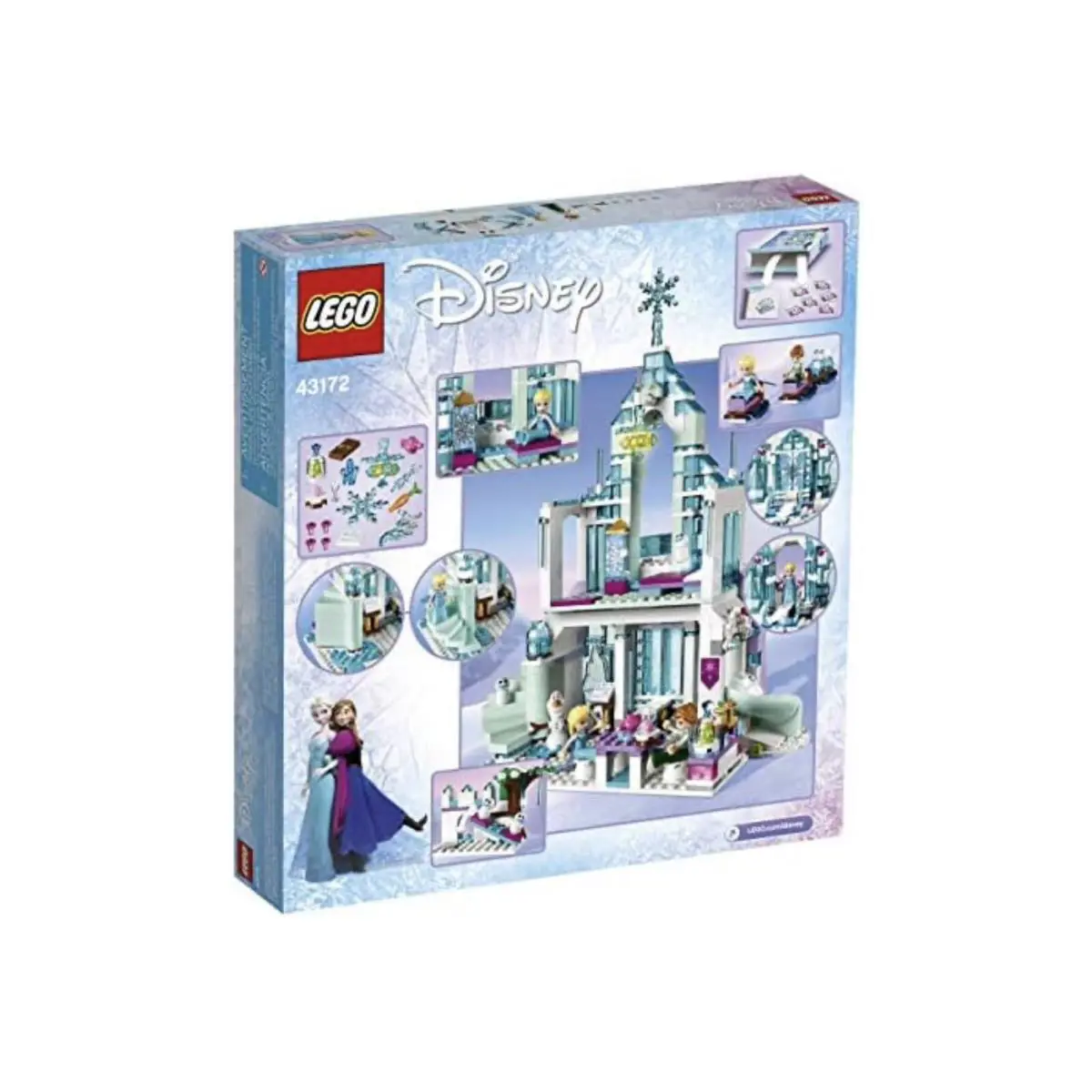 Lego 43172 Disney Frozen Elsa`s Magical Ice Palace - 701 Pieces