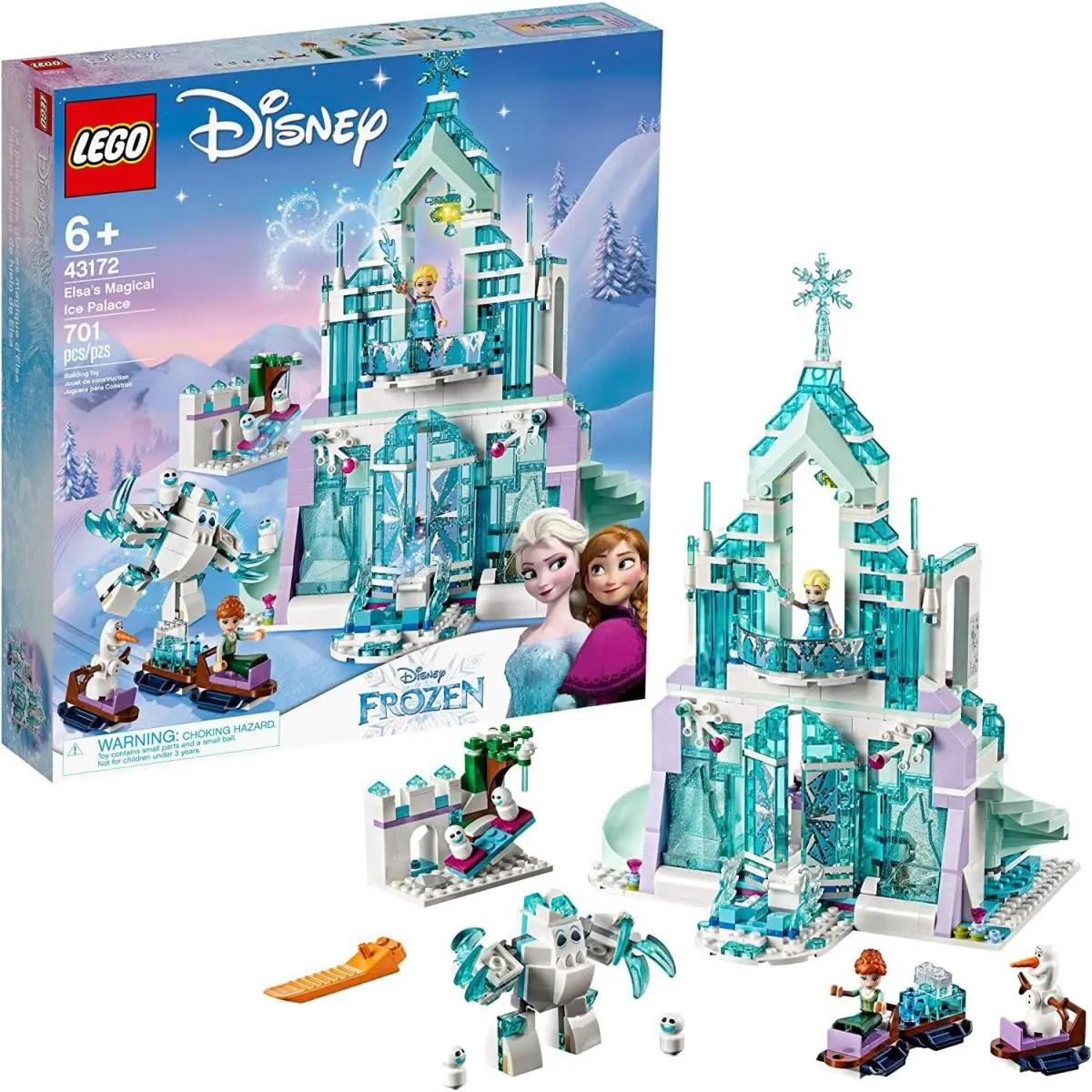 Elsa`s Magical Ice Palace - Lego Disney`s Frozen Set 43172