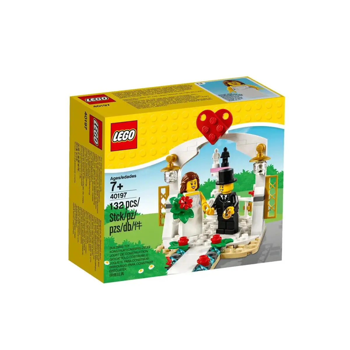 Lego Wedding Favor Set 2018 40197 Holiday Event Minifigure Building Set