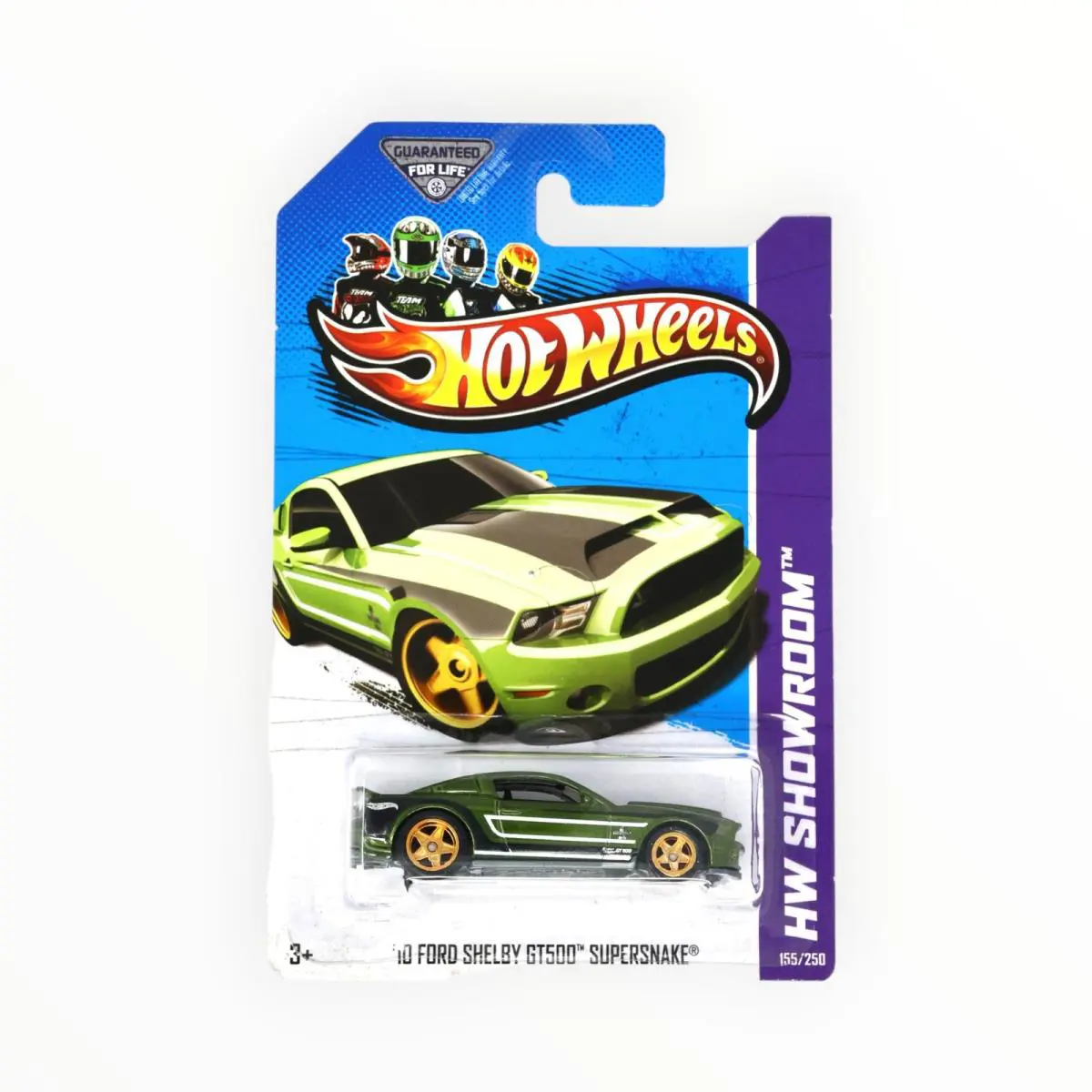 Hot Wheels `10 Ford Shelby GT-500 Super Snake 155/250 - Super Treasure Hunt A